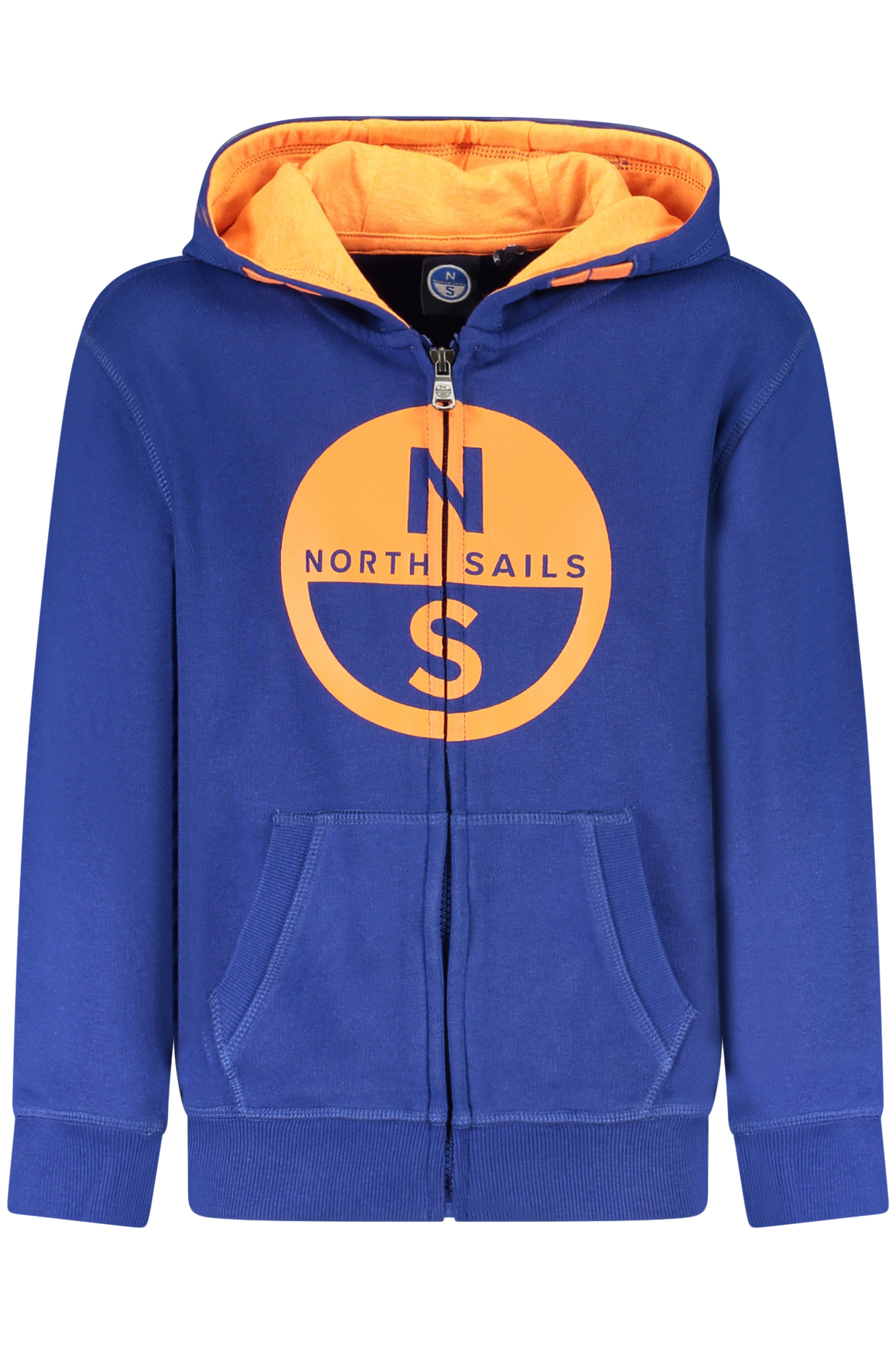 NORTH SAILS KIDS ZIP-UP SWEATSHIRT BLUE