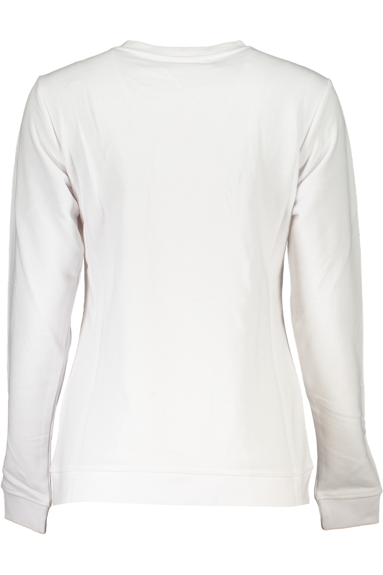 CAVALLI CLASS WOMEN&#039;S WHITE SWEATSHIRT WITHOUT ZIP