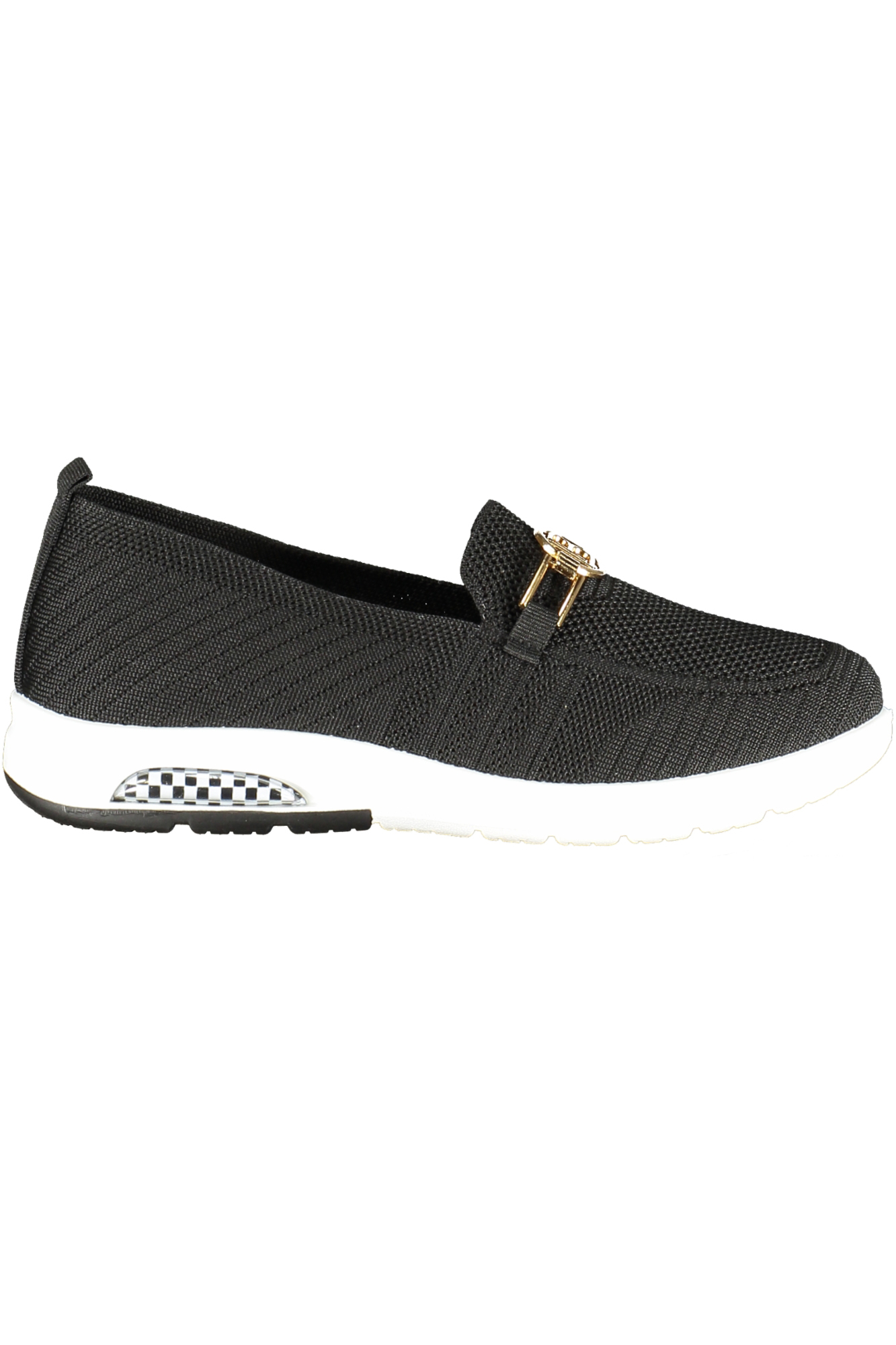 Елегантни черни дамски ниски обувки