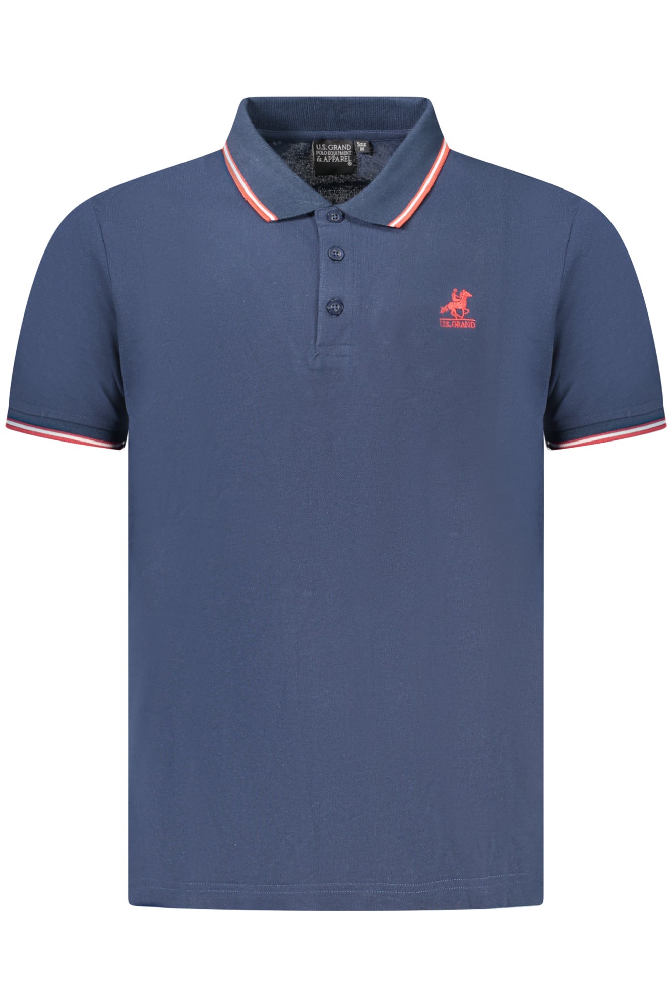 US GRAND POLO MEN'S SHORT SLEEVE POLO BLUE