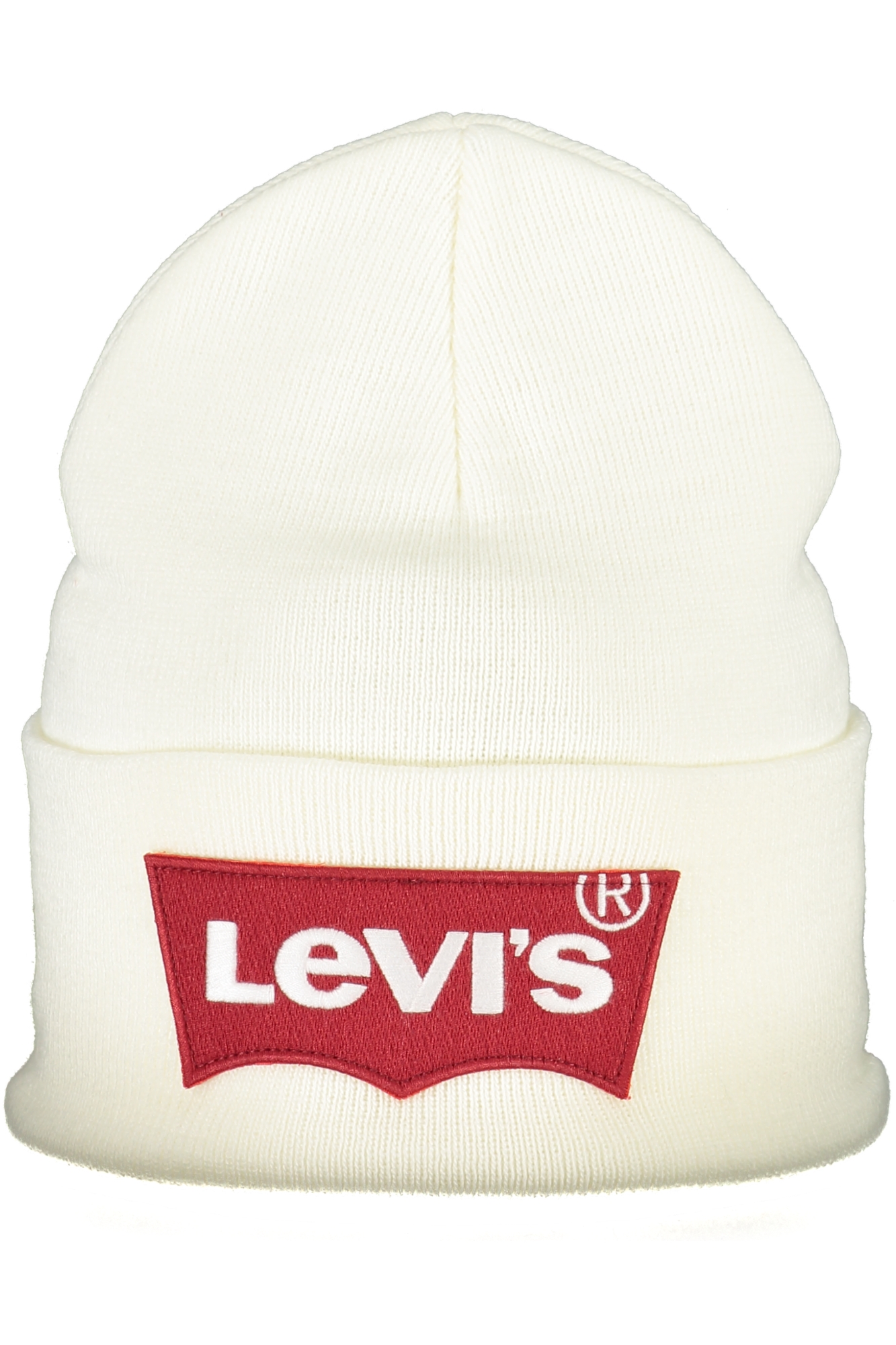 LEVI&#39;S WHITE MEN&#39;S BEANIE