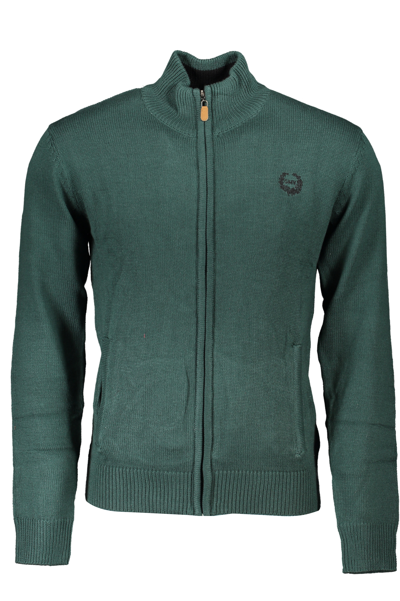 GIAN MARCO VENTURI MENS GREEN SWEATER