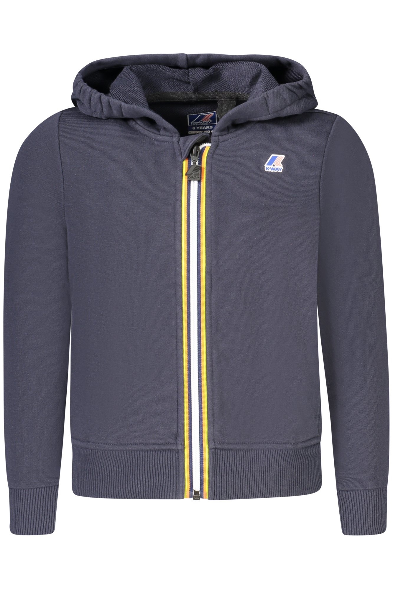 K-WAY SWEATSHIRT WITH ZIP CHILD BLUE