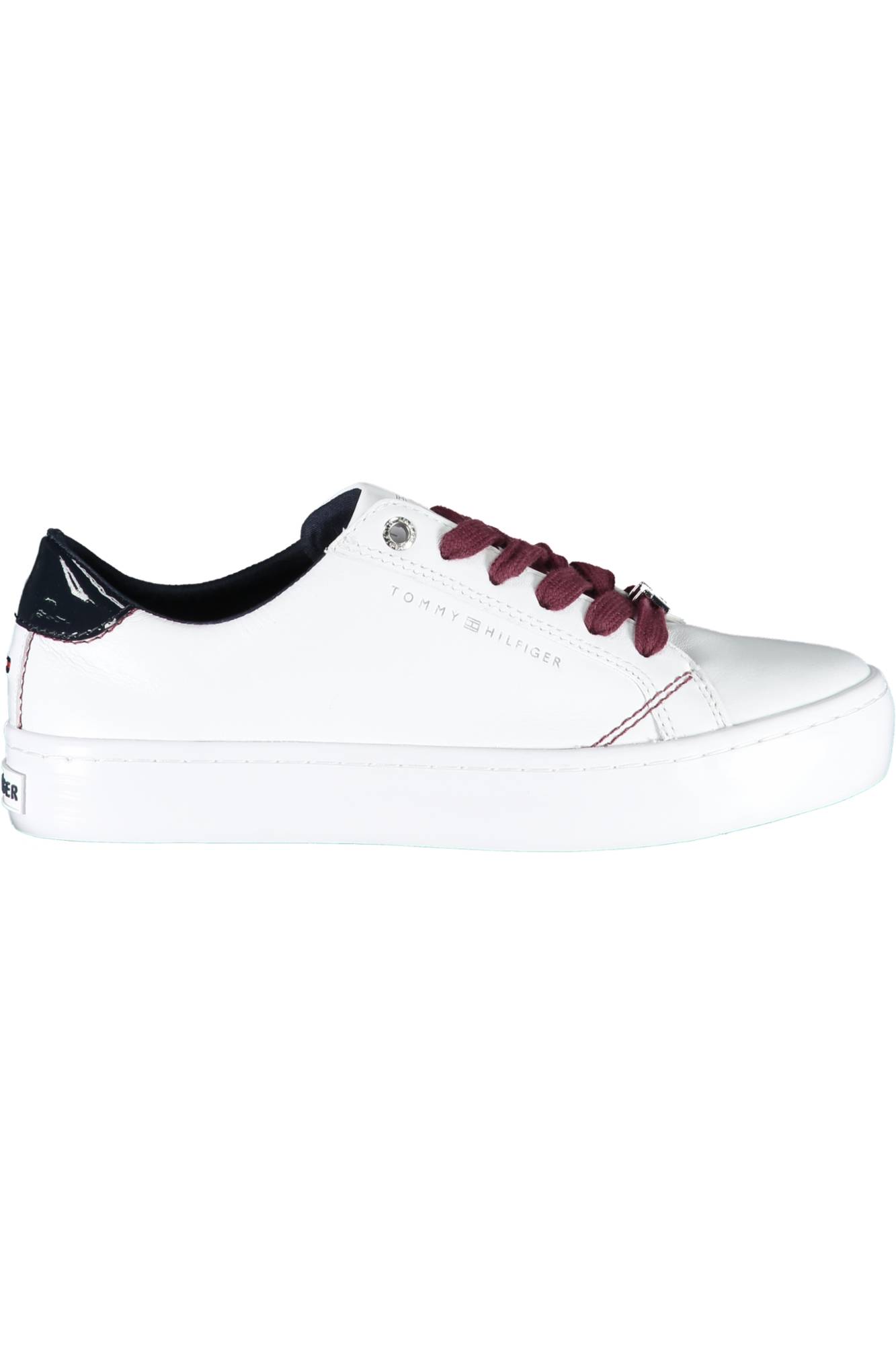 TOMMY HILFIGER WHITE WOMENS SPORTS SHOES