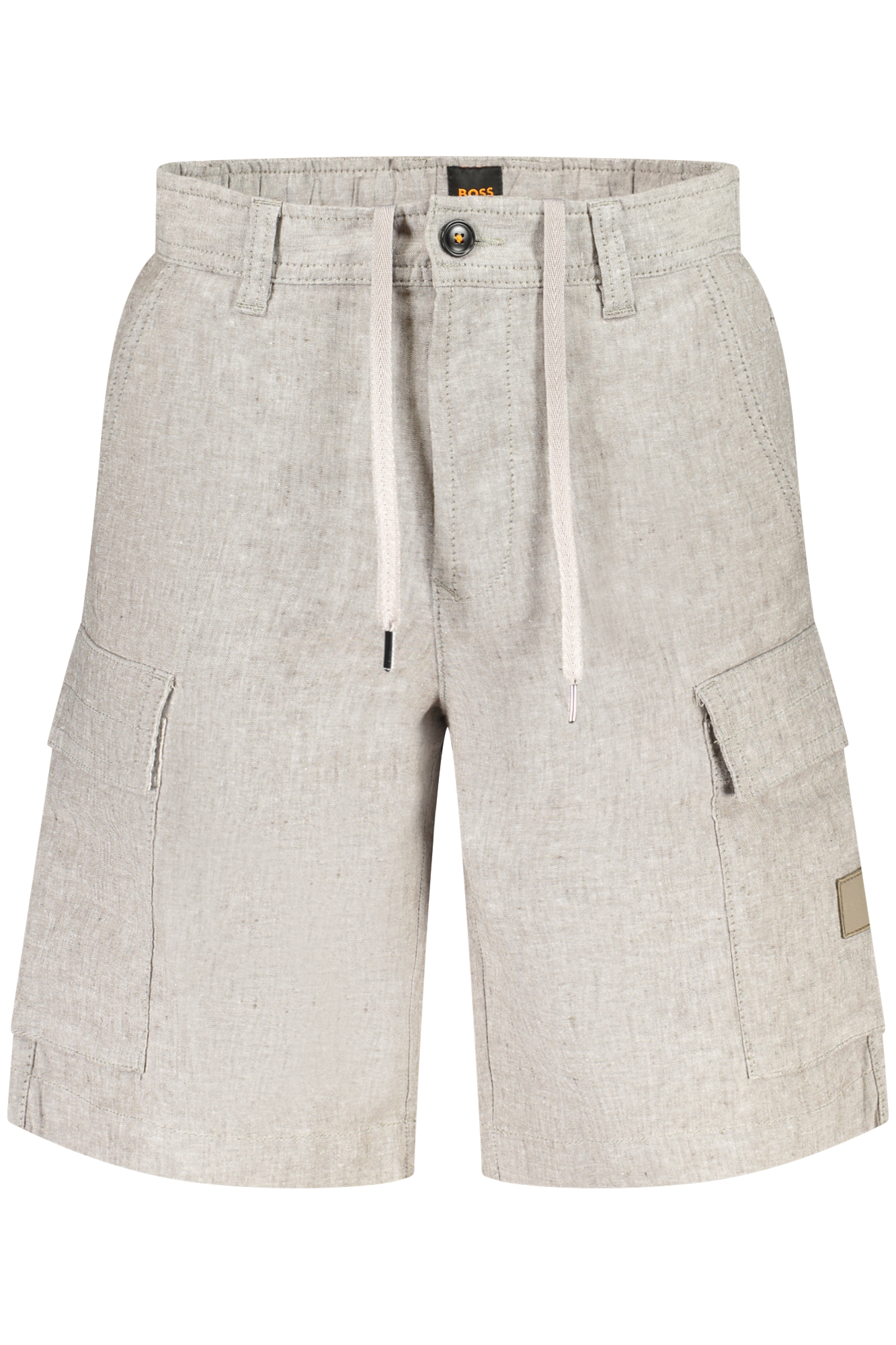 BOSS MEN&#39;S SHORT PANTS GREY