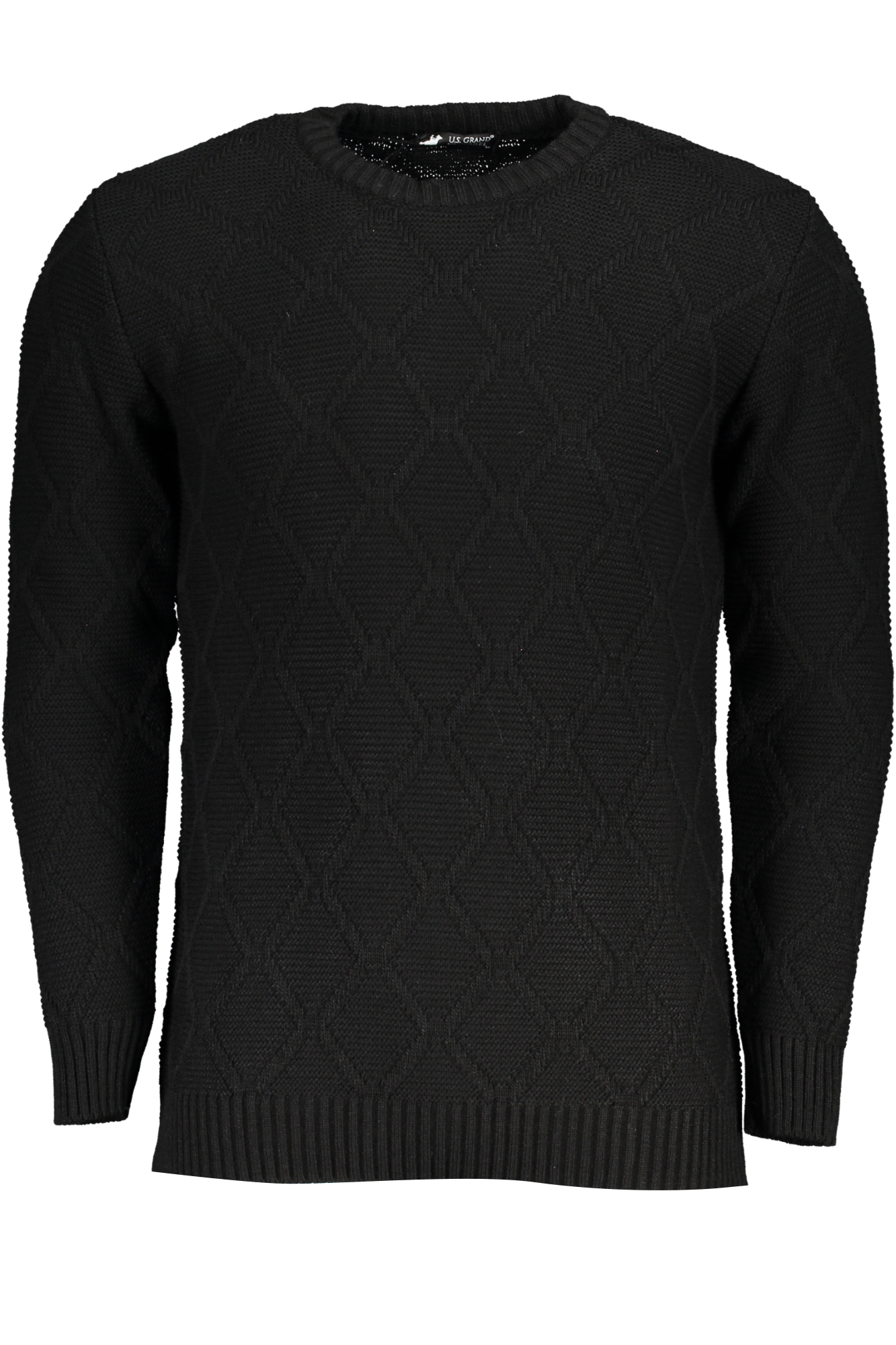 US GRAND POLO MENS BLACK SWEATER