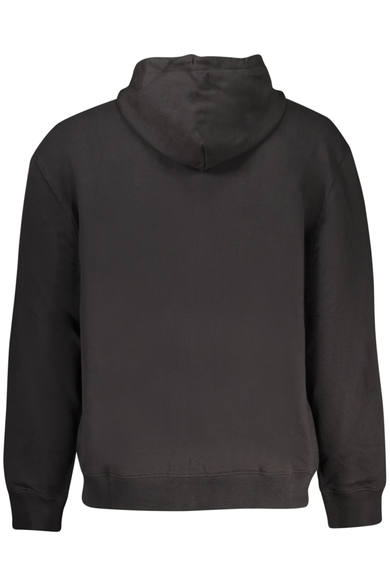 CALVIN KLEIN MEN'S BLACK ZIP-UP SWEATSHIRT