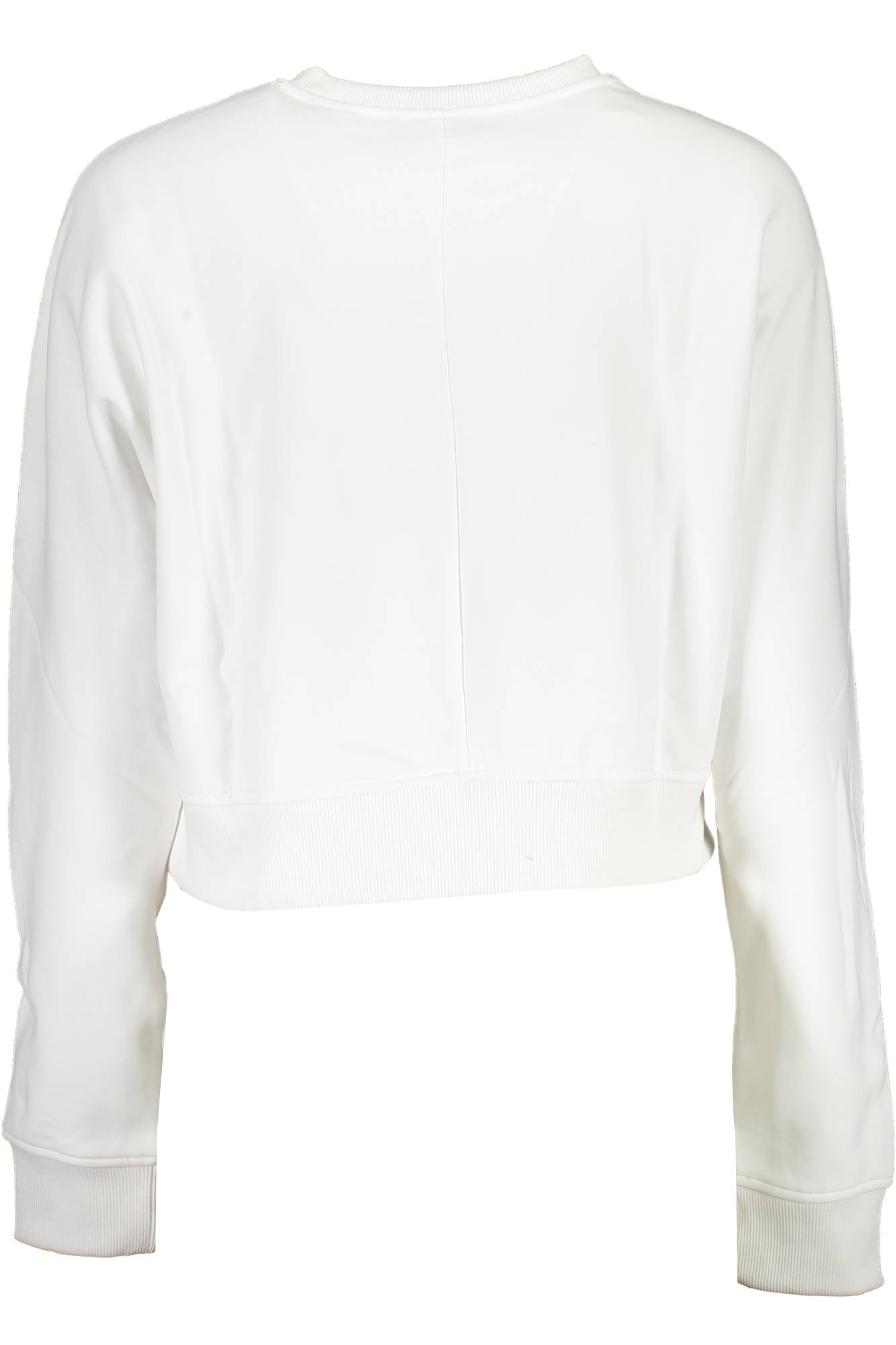 CALVIN KLEIN WOMEN&#039;S SWEATSHIRT WITHOUT ZIP WHITE