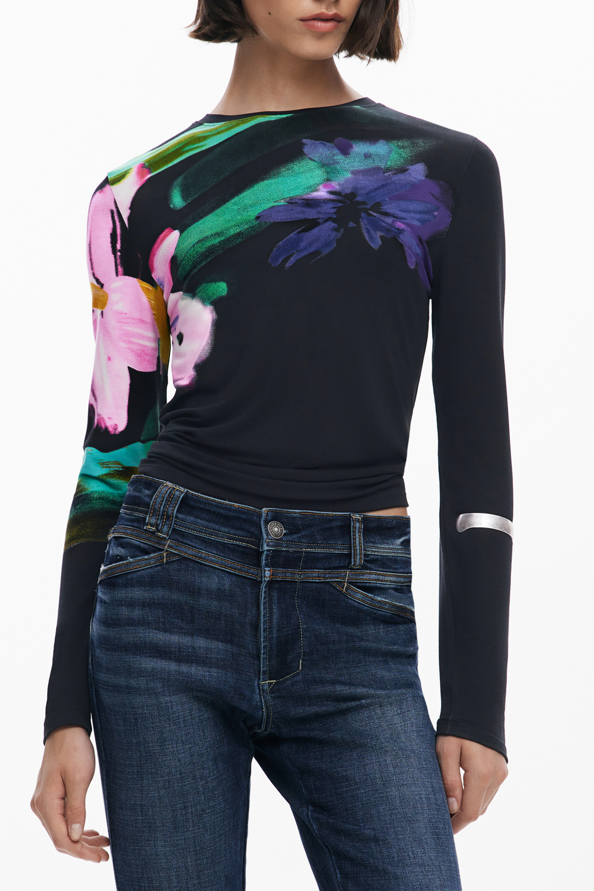 DESIGUAL Cu maneca lunga