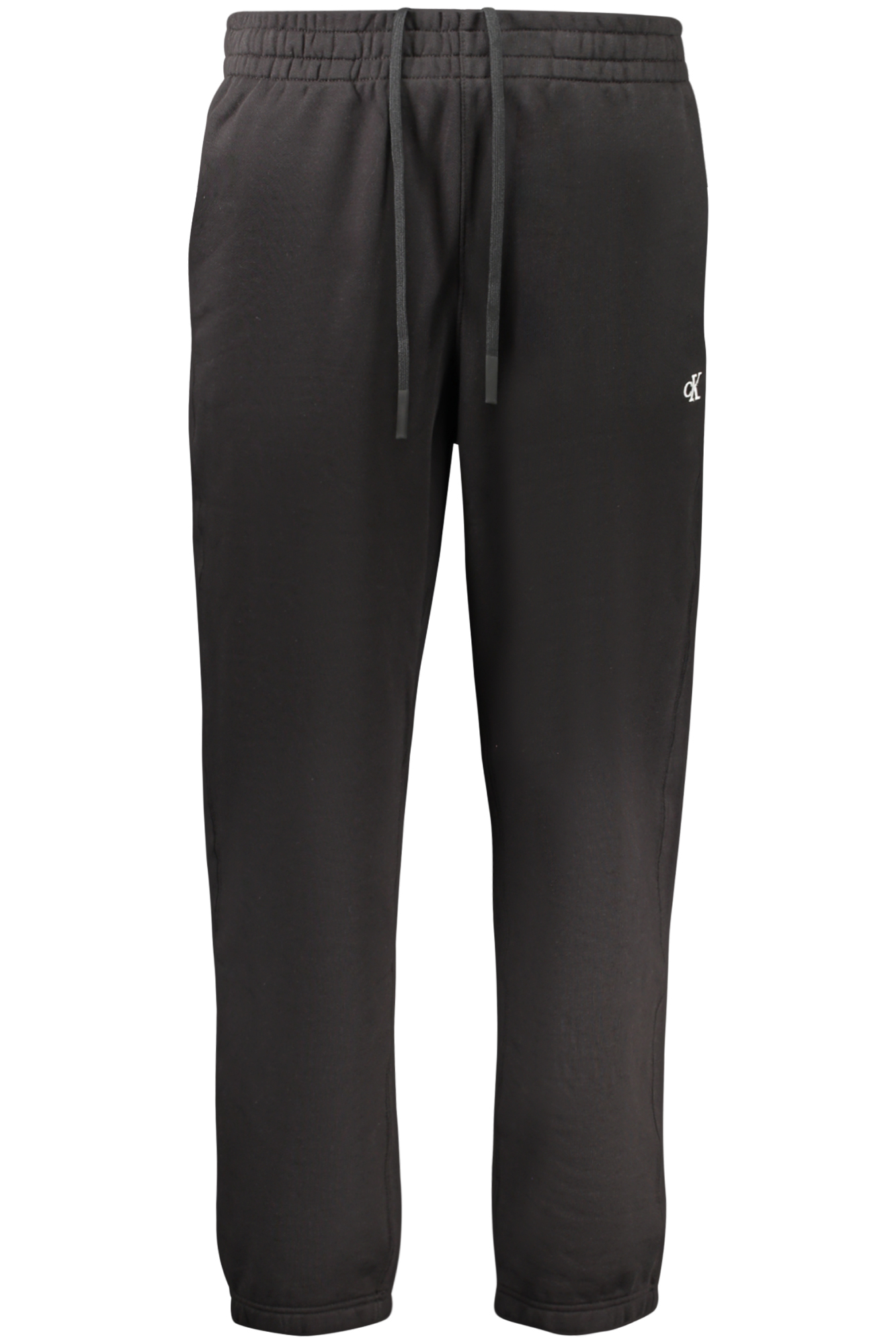 CALVIN KLEIN MEN&#039;S BLACK LONG TRACKSUIT PANTS