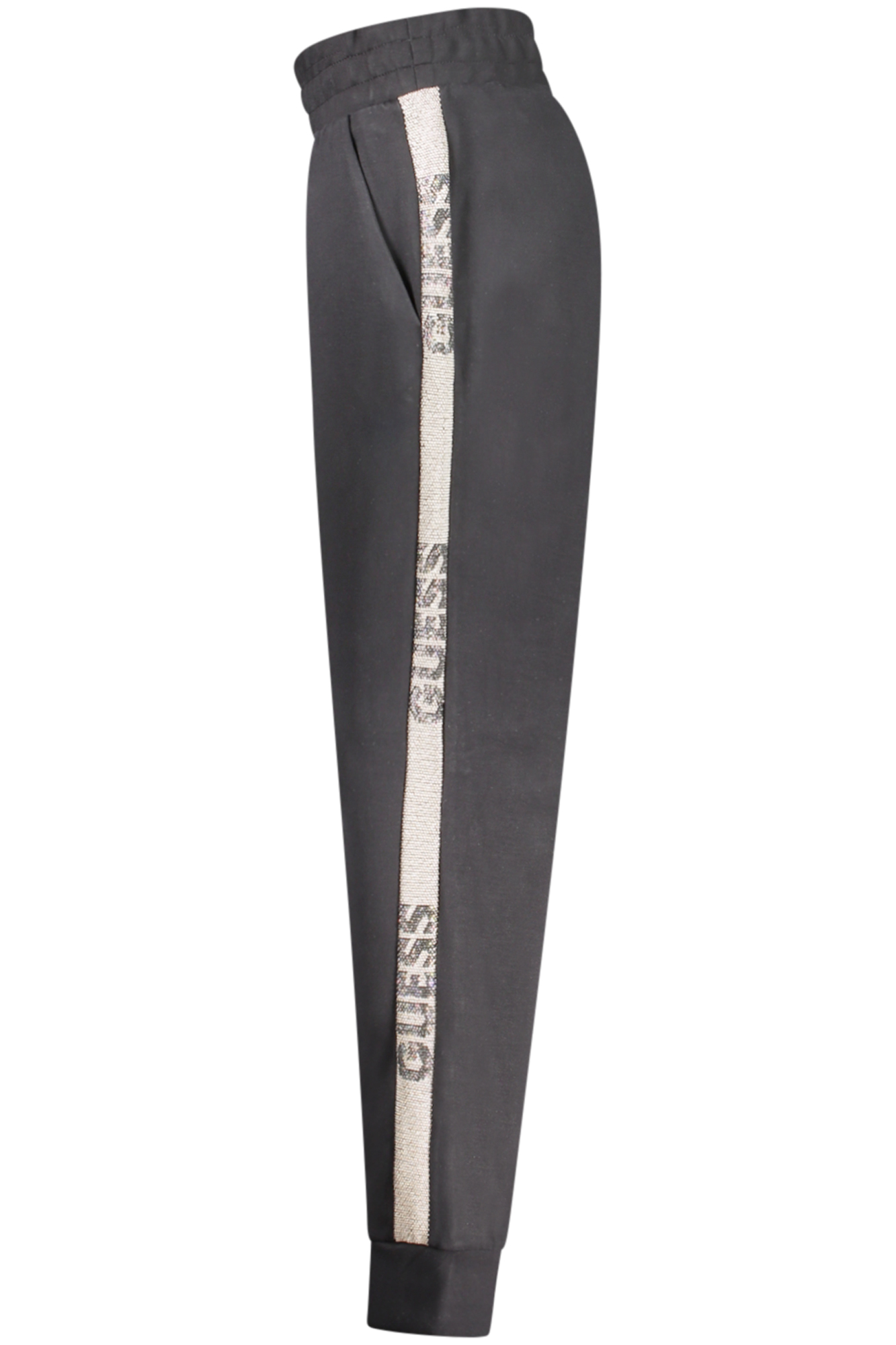 Pantaloni de trening negri pentru femei GUESS JEANS