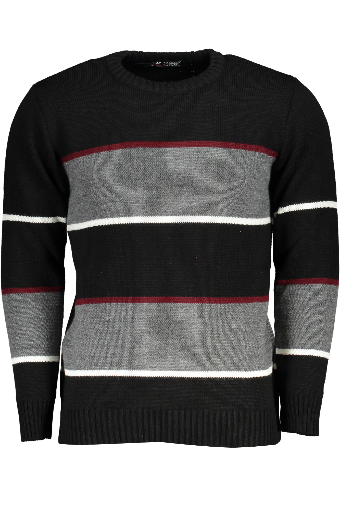 US GRAND POLO MEN&#039;S BLACK SWEATER