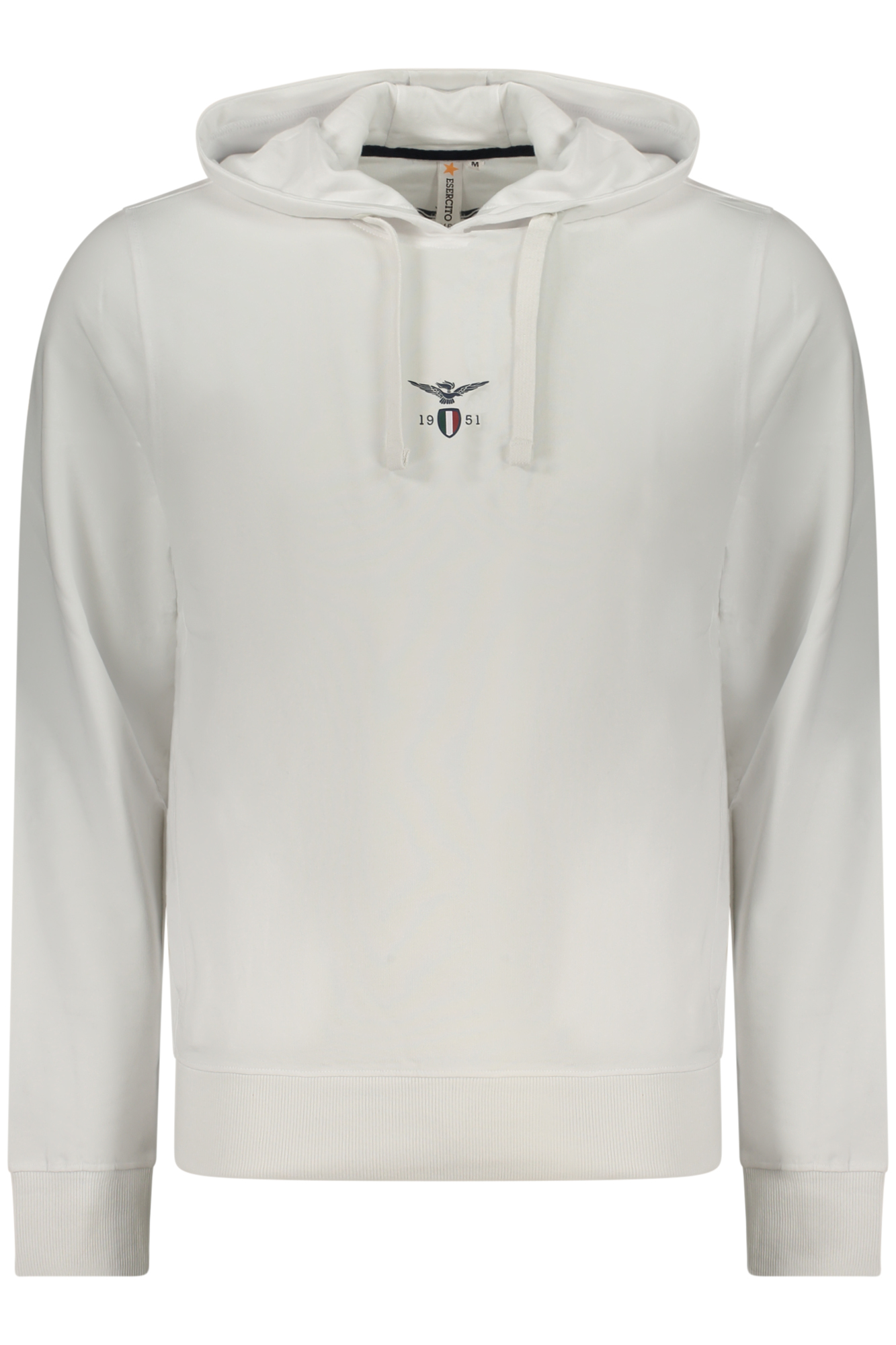 Бял суичър с качулка