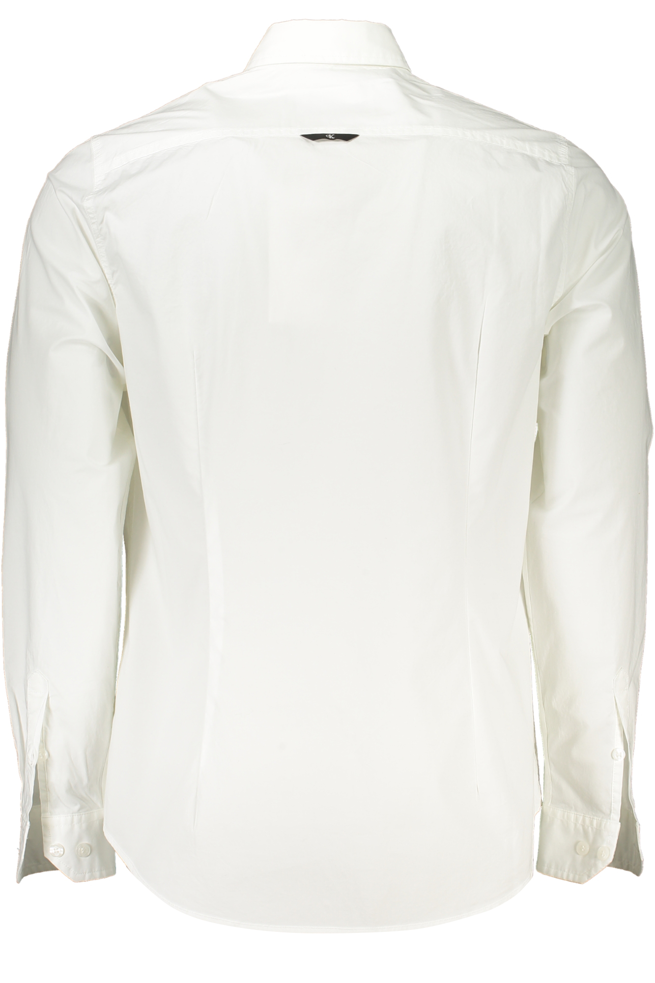CALVIN KLEIN MEN&#039;S WHITE LONG SLEEVE SHIRT