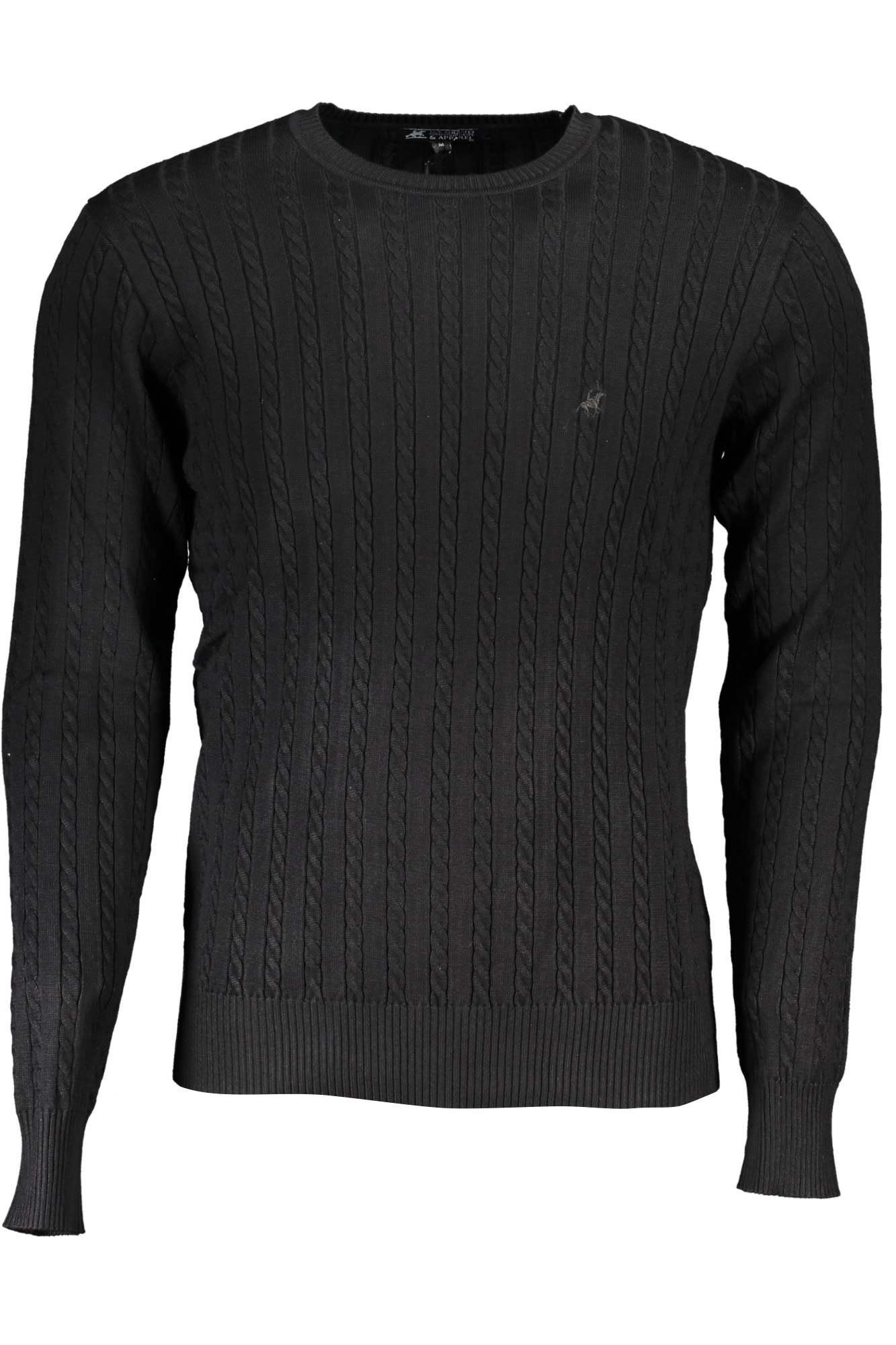 US GRAND POLO MEN'S BLACK SWEATER