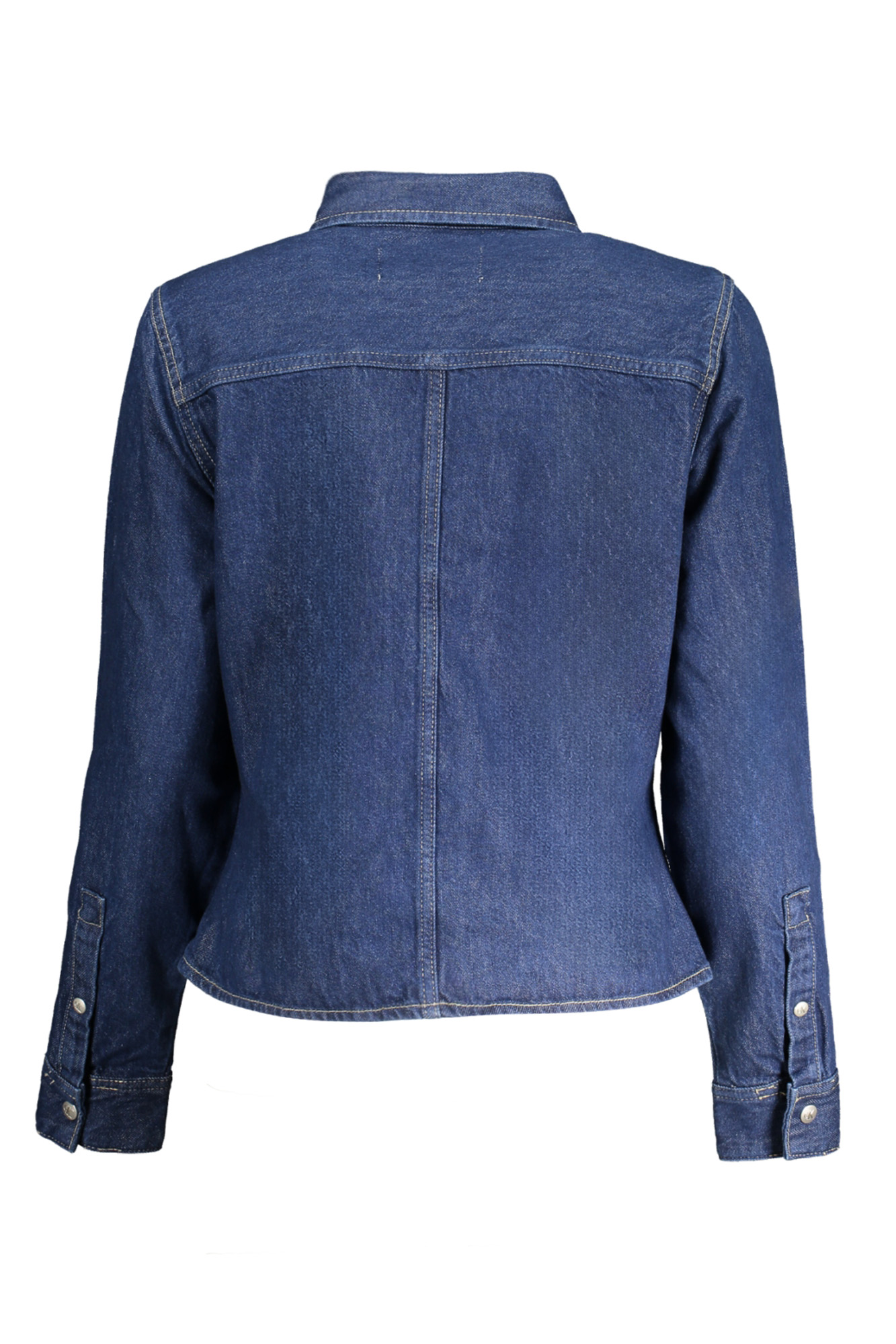 CALVIN KLEIN WOMEN&#039;S LONG SLEEVE SHIRT BLUE