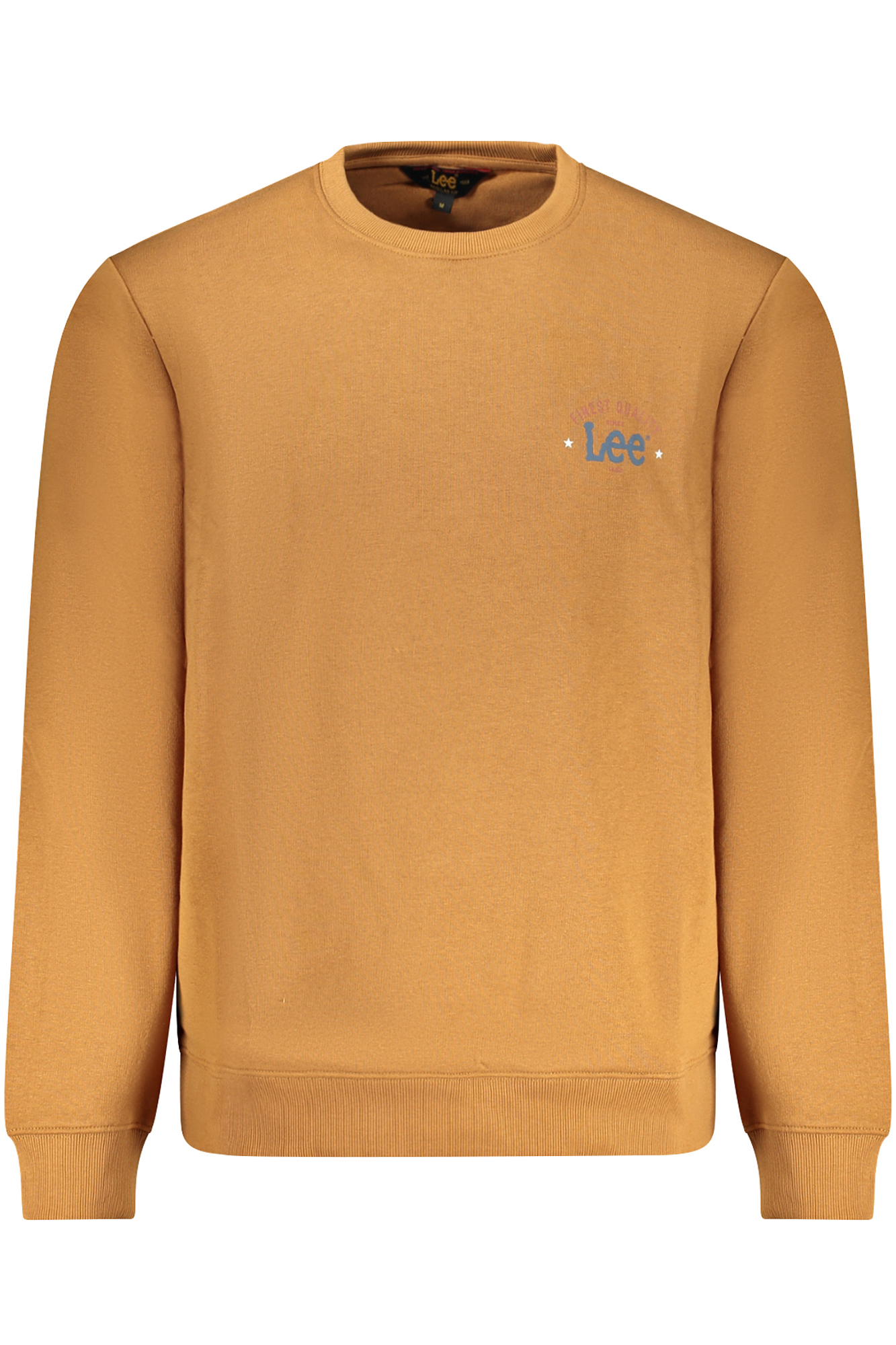 LEE MEN&#039;S BROWN ZIP-UP SWEATSHIRT