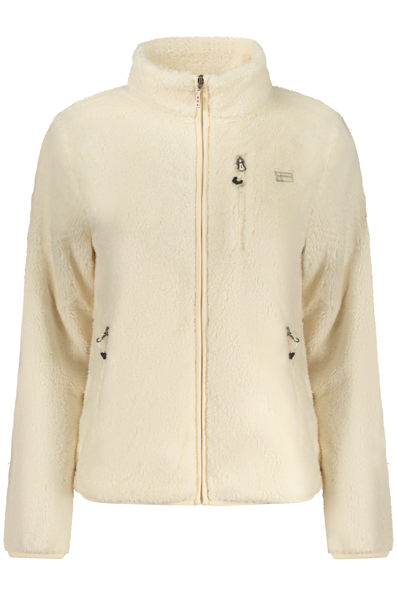 NORWAY 1963 WOMEN'S WHITE ZIP-UP SWEATSHIRT