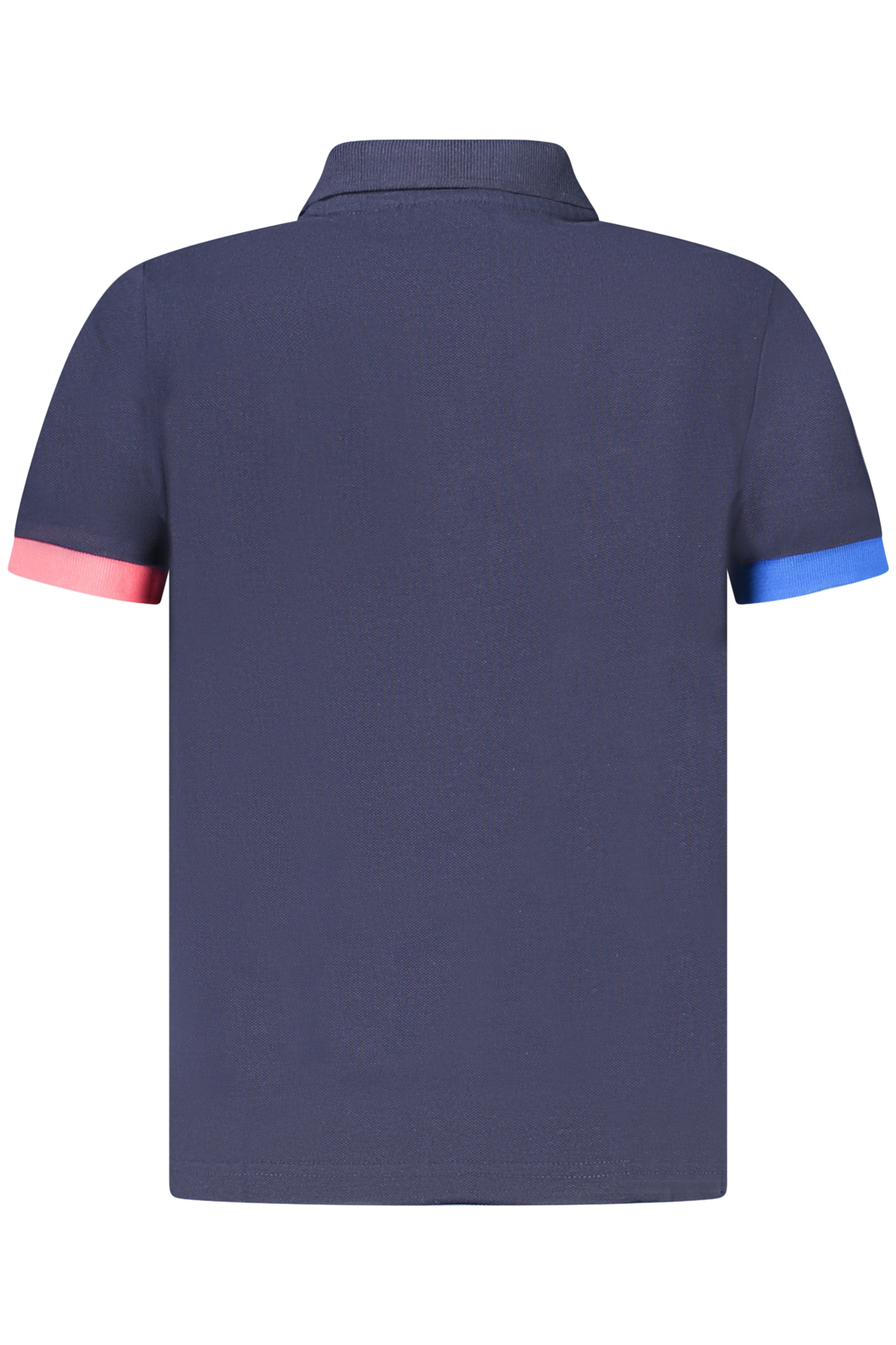 Tricou polo albastru cu mânecă scurtă pentru copii