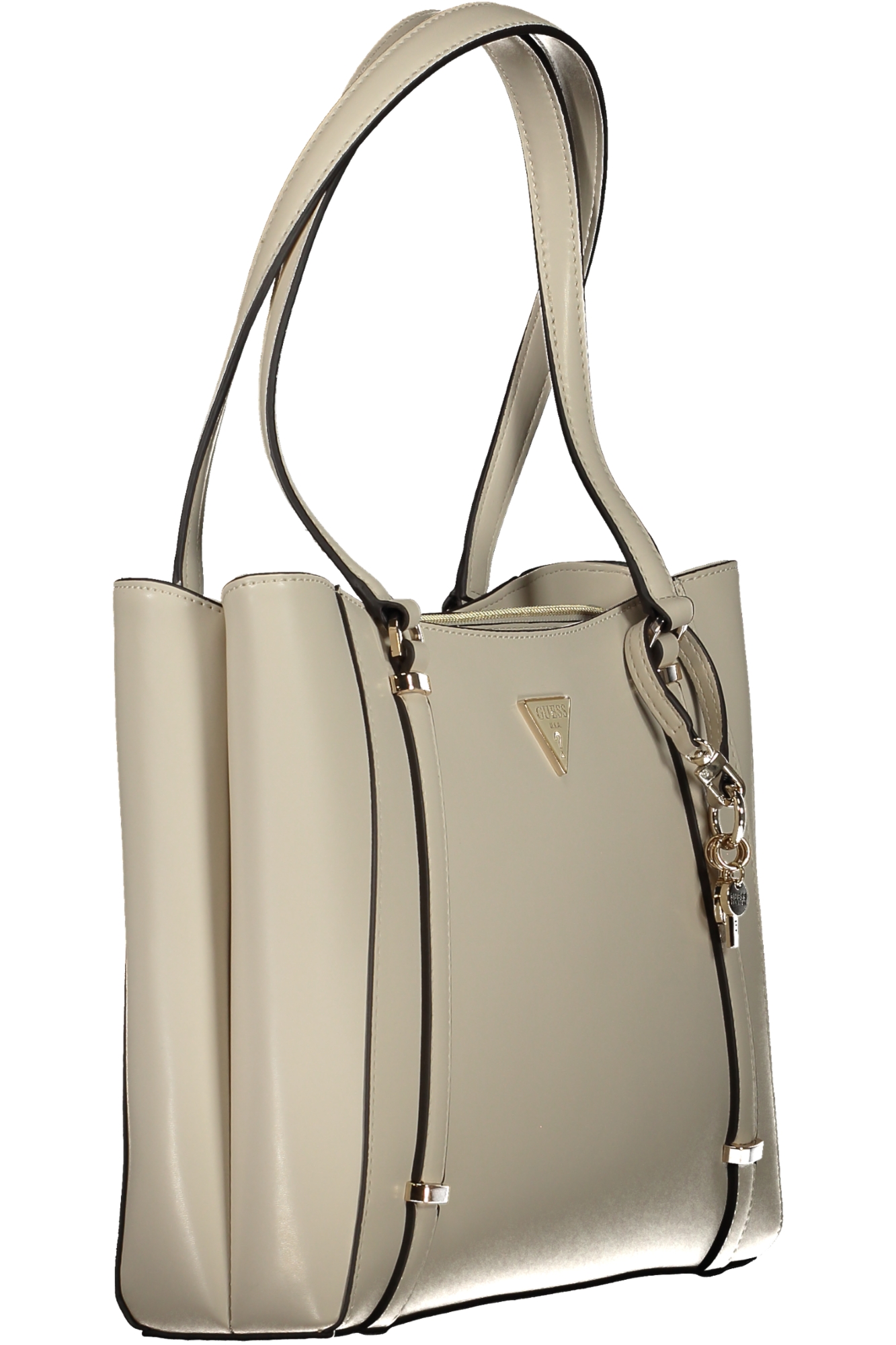 GUESS JEANS WOMEN&#039;S BAG BEIGE