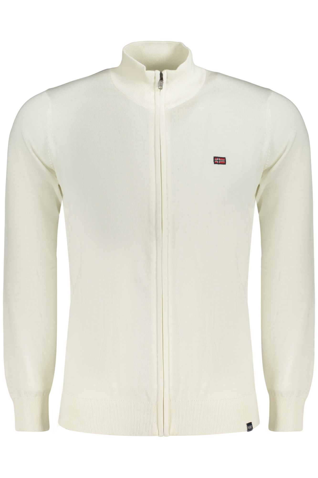 Pánský bílý kardigan