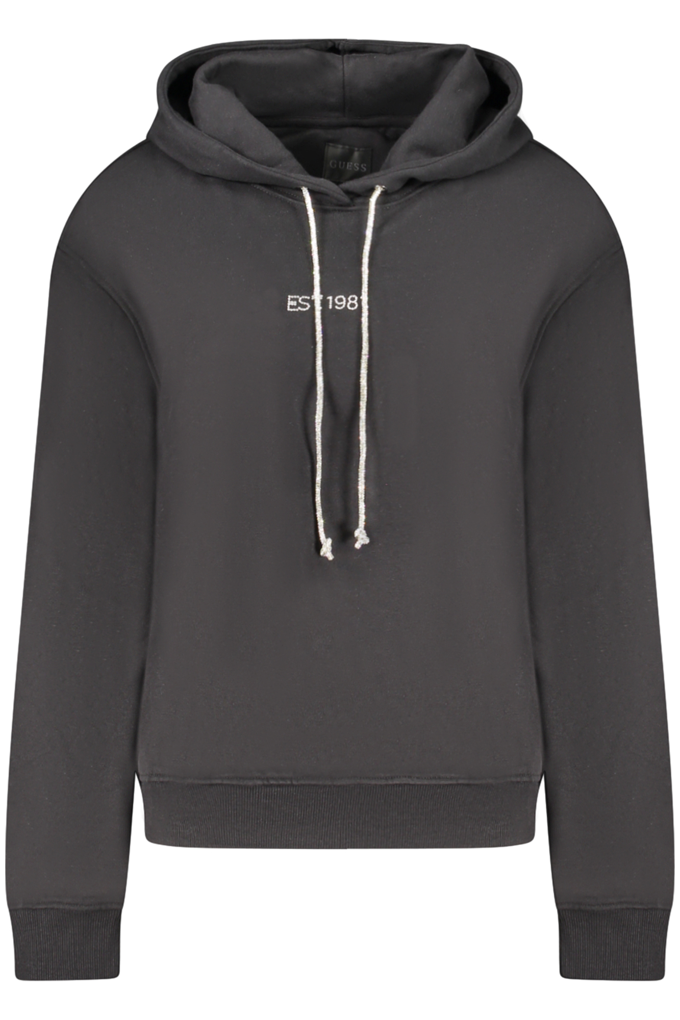 GUESS JEANS SWEATSHIRT WITHOUT ZIP WOMEN BLACK