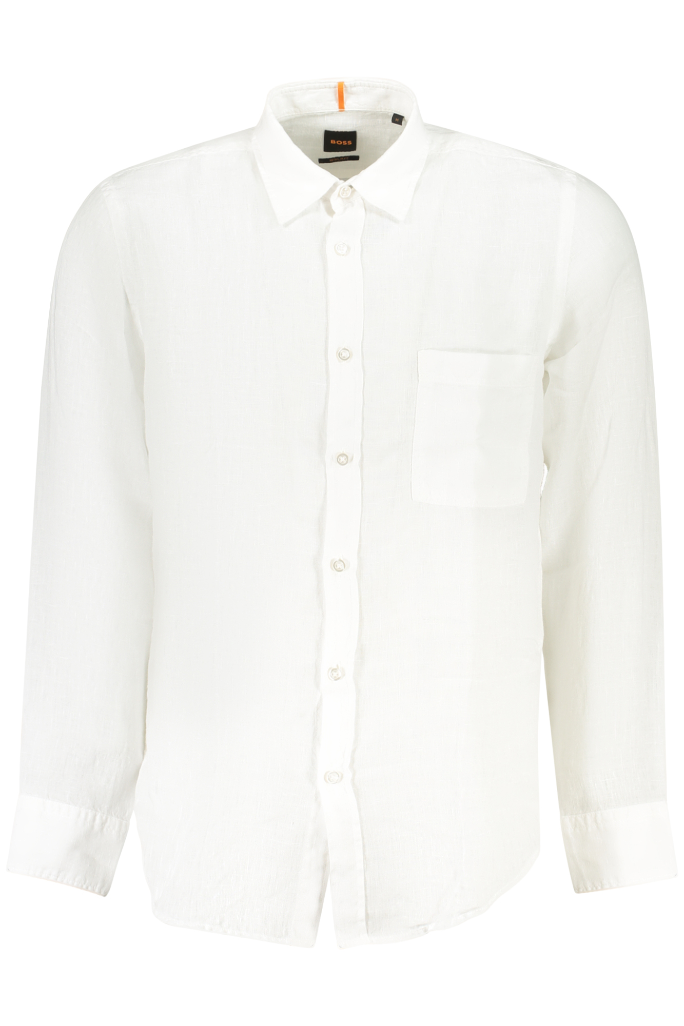 BOSS LONG SLEEVE SHIRT MEN WHITE