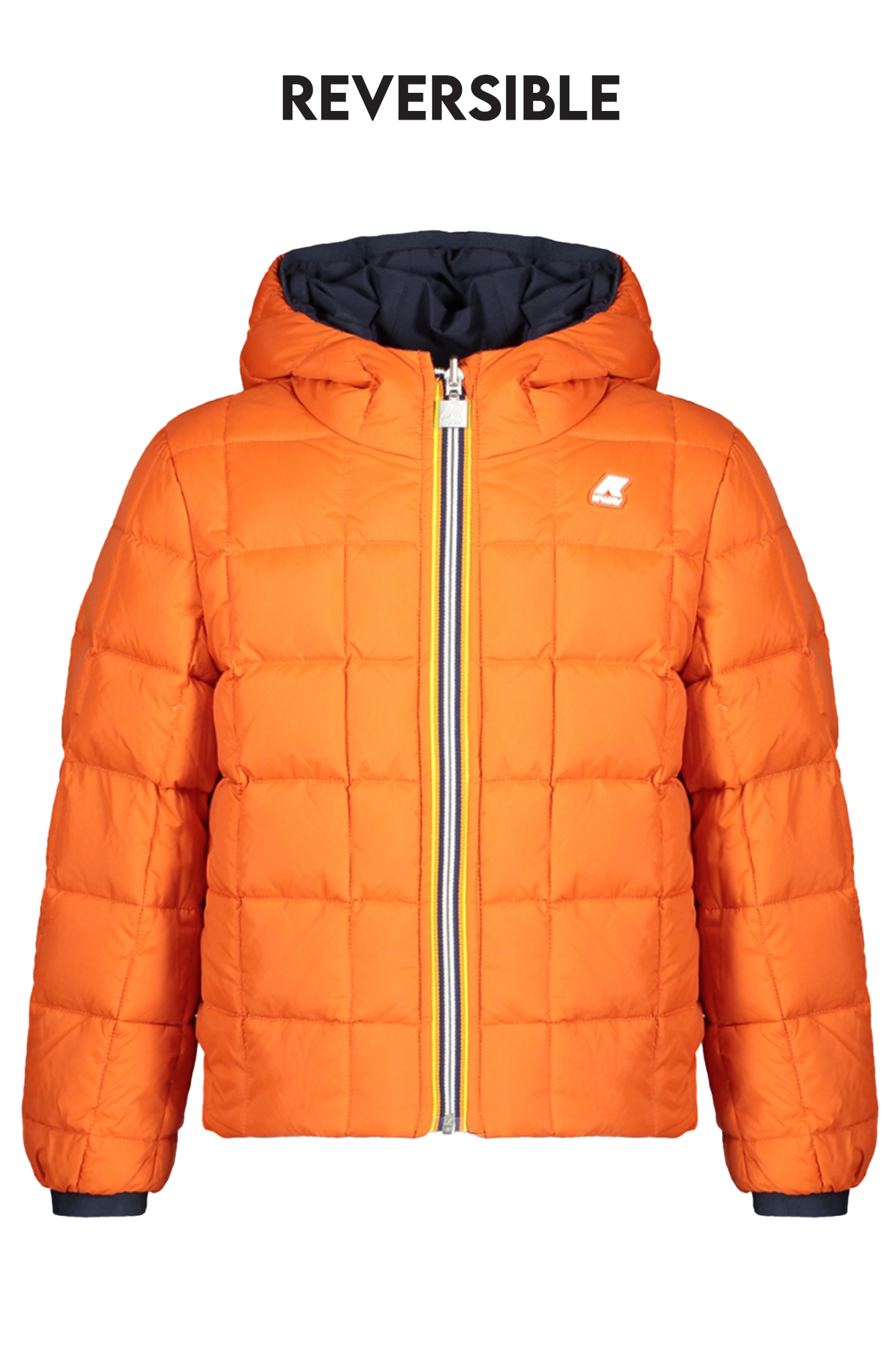 Jachetă reversibilă albastră pentru copii K-WAY