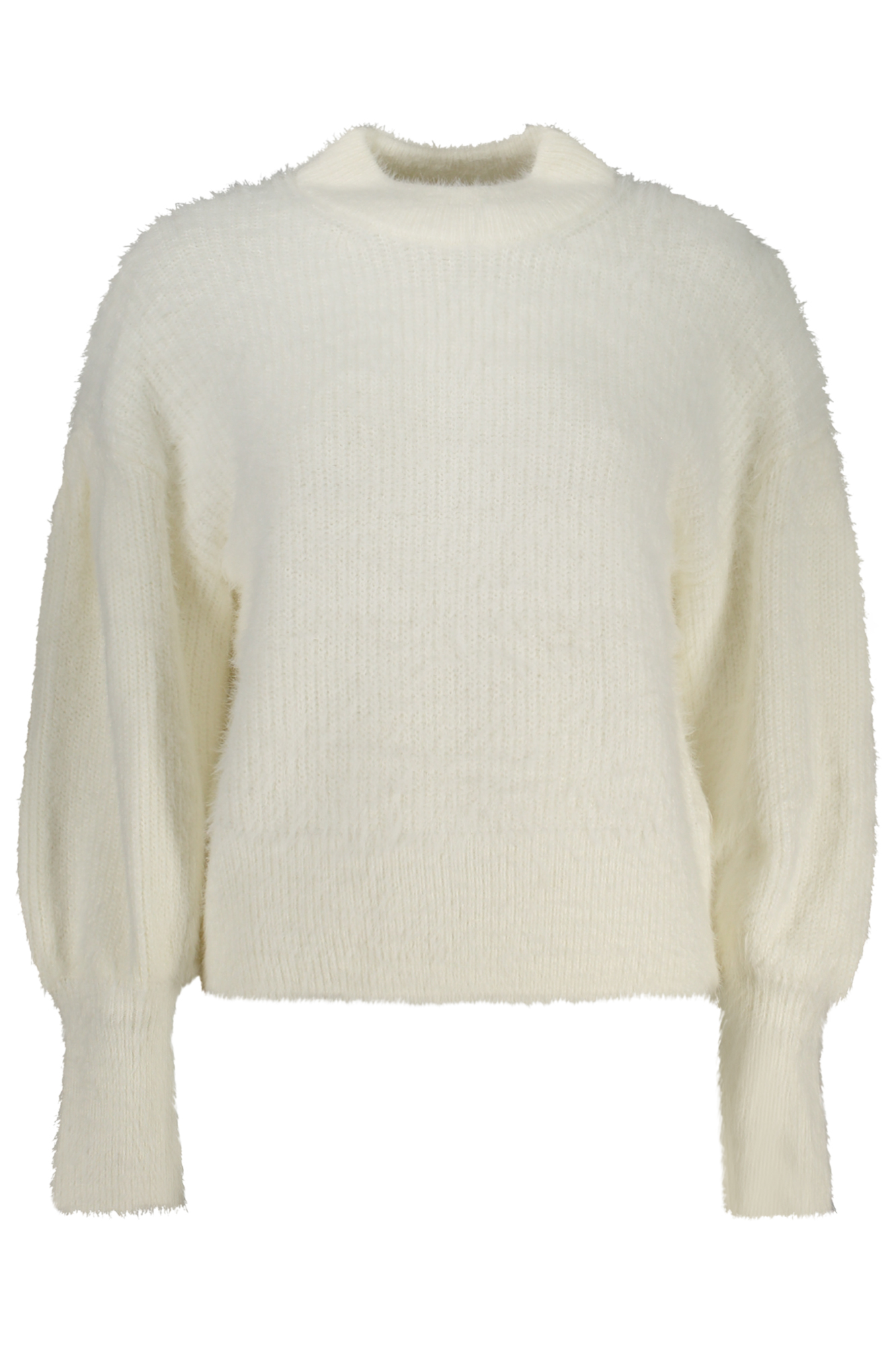 GUESS JEANS WOMEN'S WHITE SWEATER