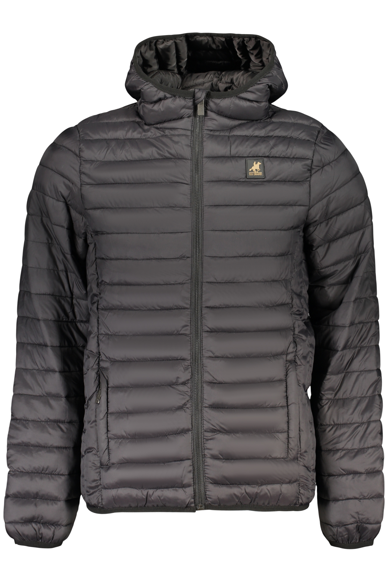 Мъжко черно бомбър яке