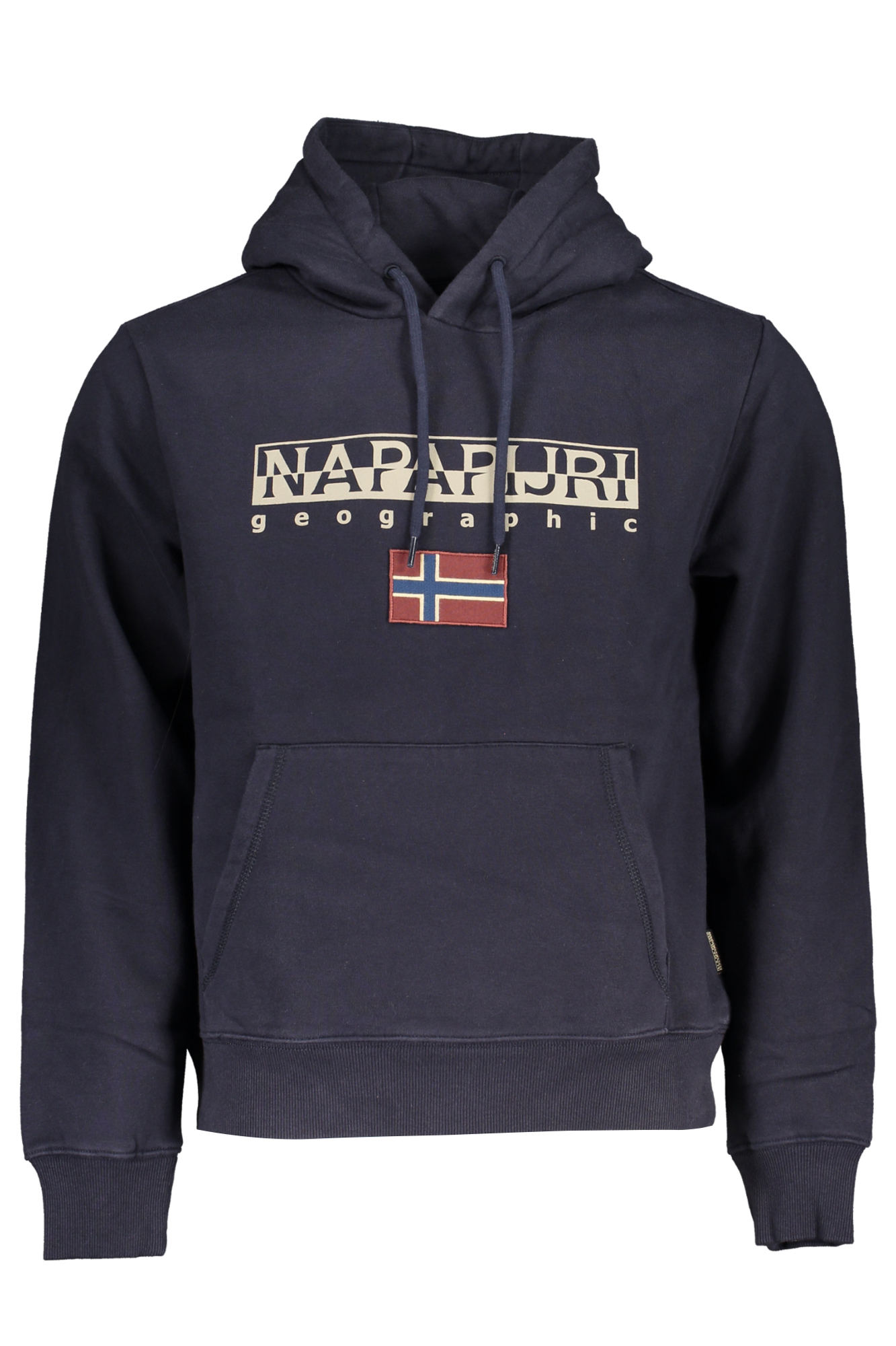 NAPAPIJRI MEN&#039;S BLUE ZIPLESS SWEATSHIRT