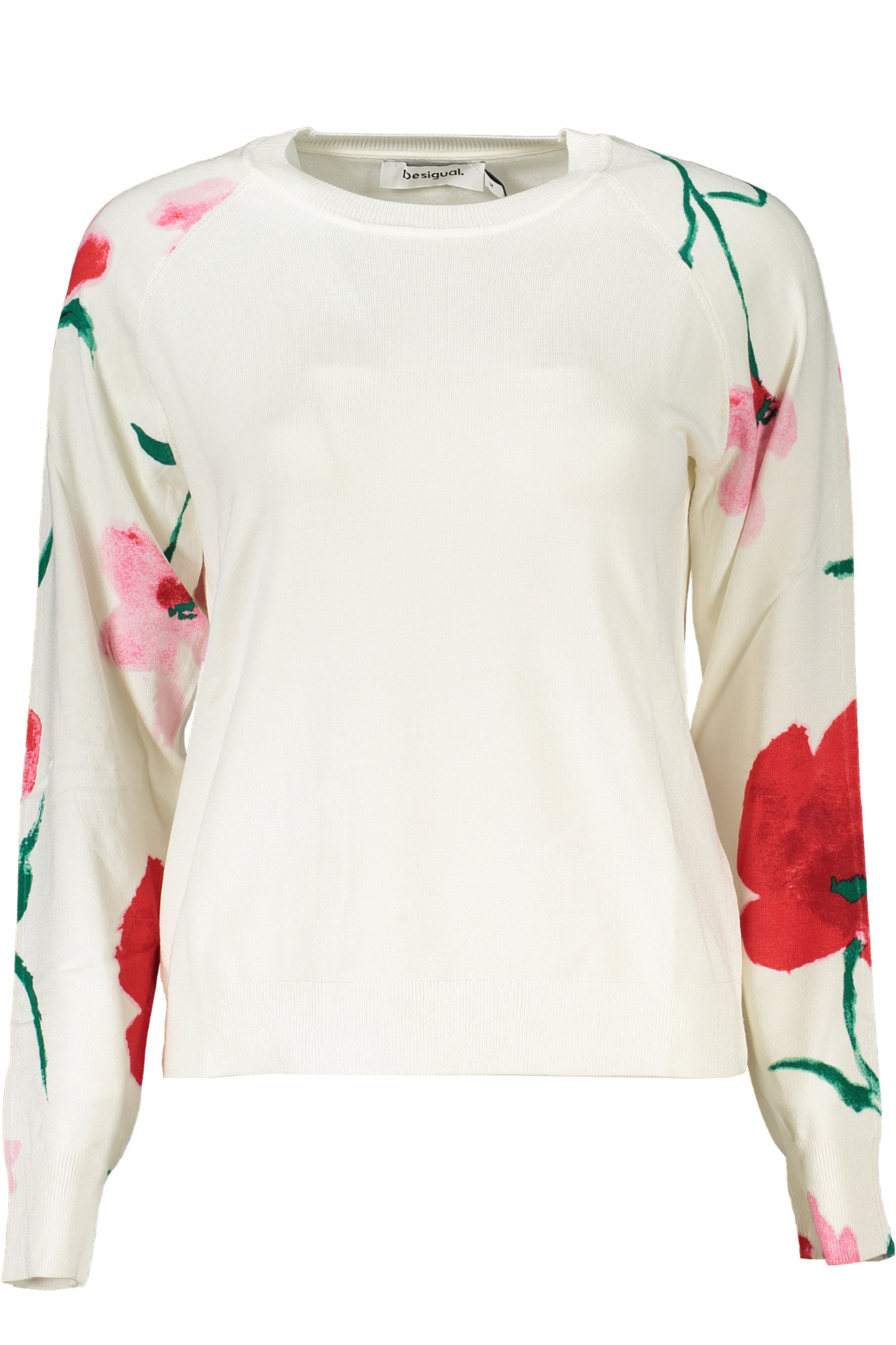 DESIGUAL WHITE WOMEN&#039;S SWEATER