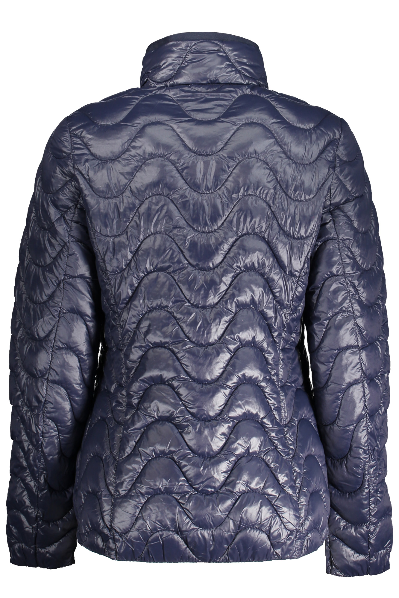 Jachetă matlasată albastră pentru femei K-WAY