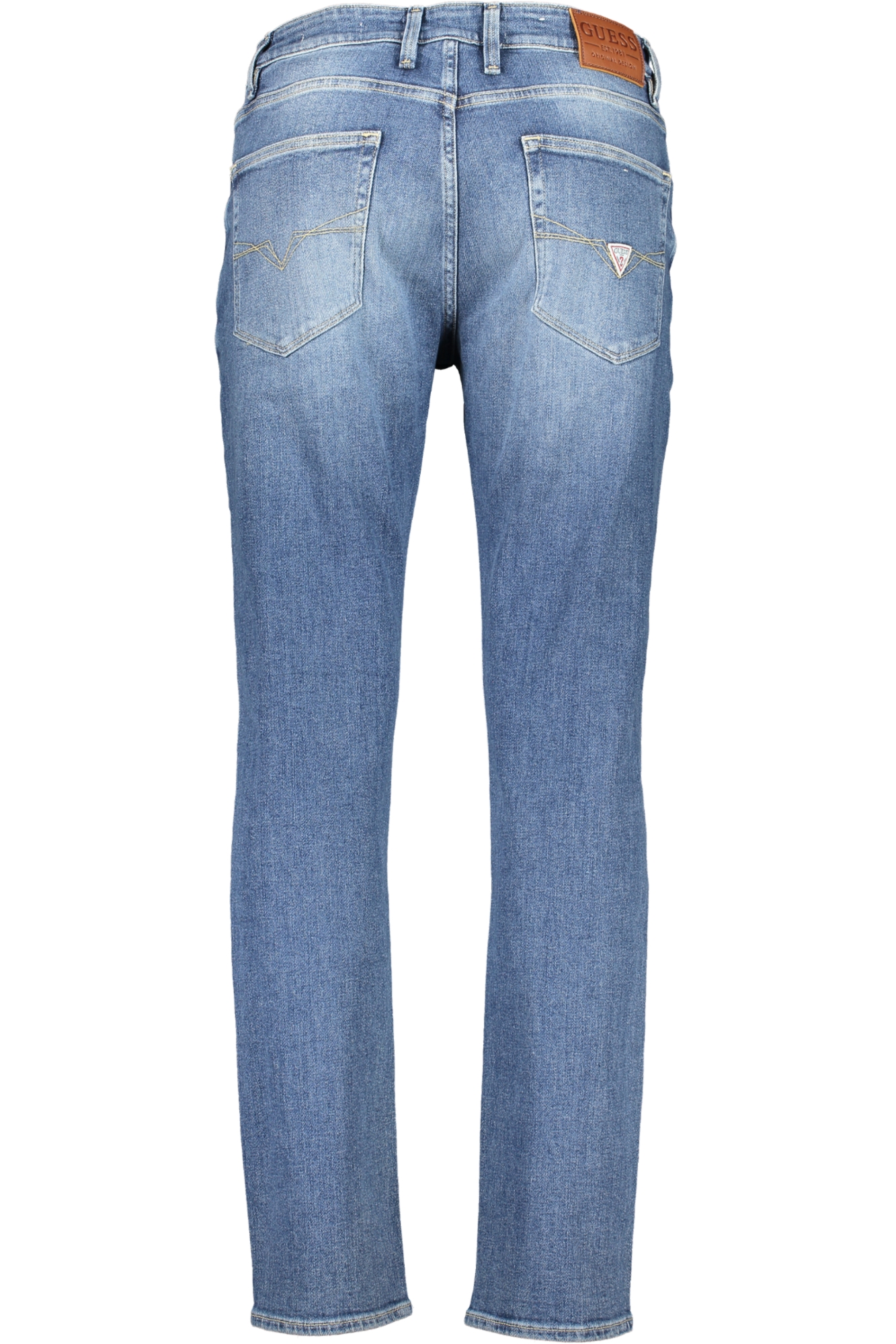 GUESS JEANS MEN&#039;S DENIM JEANS BLUE