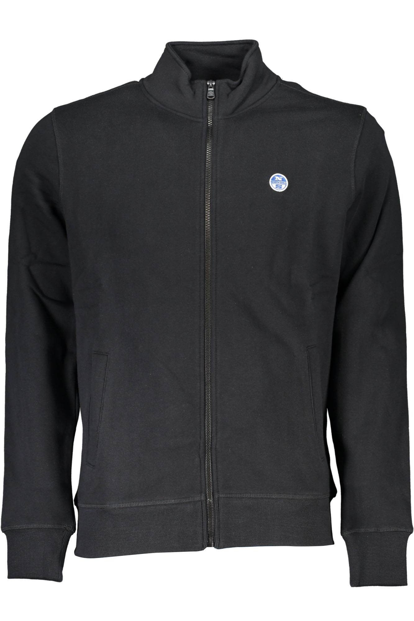 NORTH SAILS MEN&#039;S BLACK ZIP SWEATSHIRT