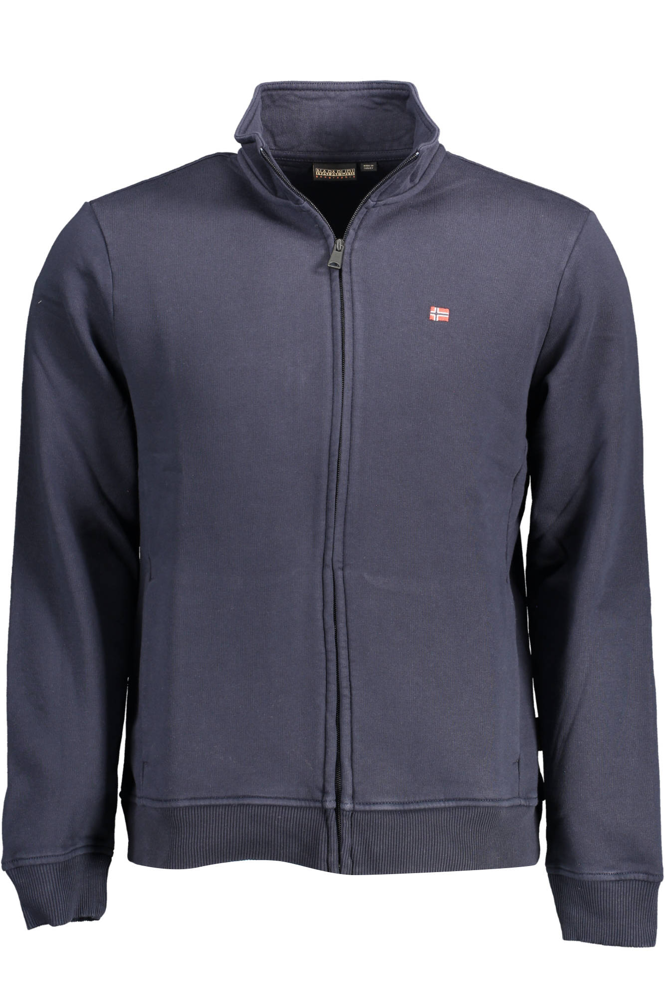 NAPAPIJRI MEN&#039;S ZIP-UP SWEATSHIRT BLUE
