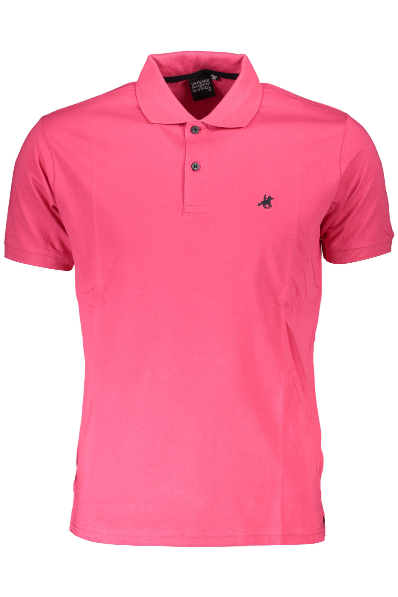US GRAND POLO PINK MENS SHORT SLEEVED POLO SHIRT