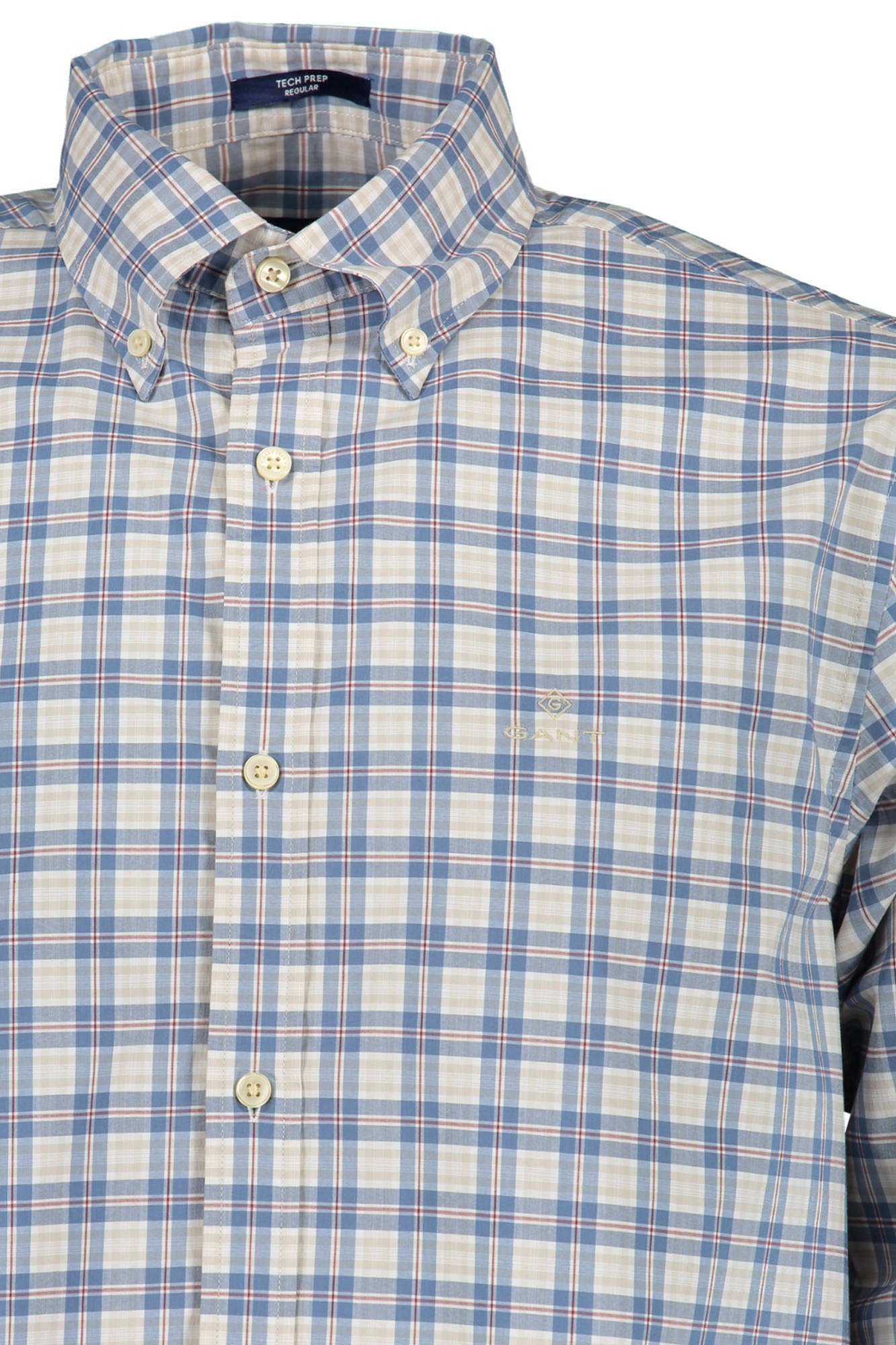 GANT MEN'S BLUE LONG SLEEVE SHIRT