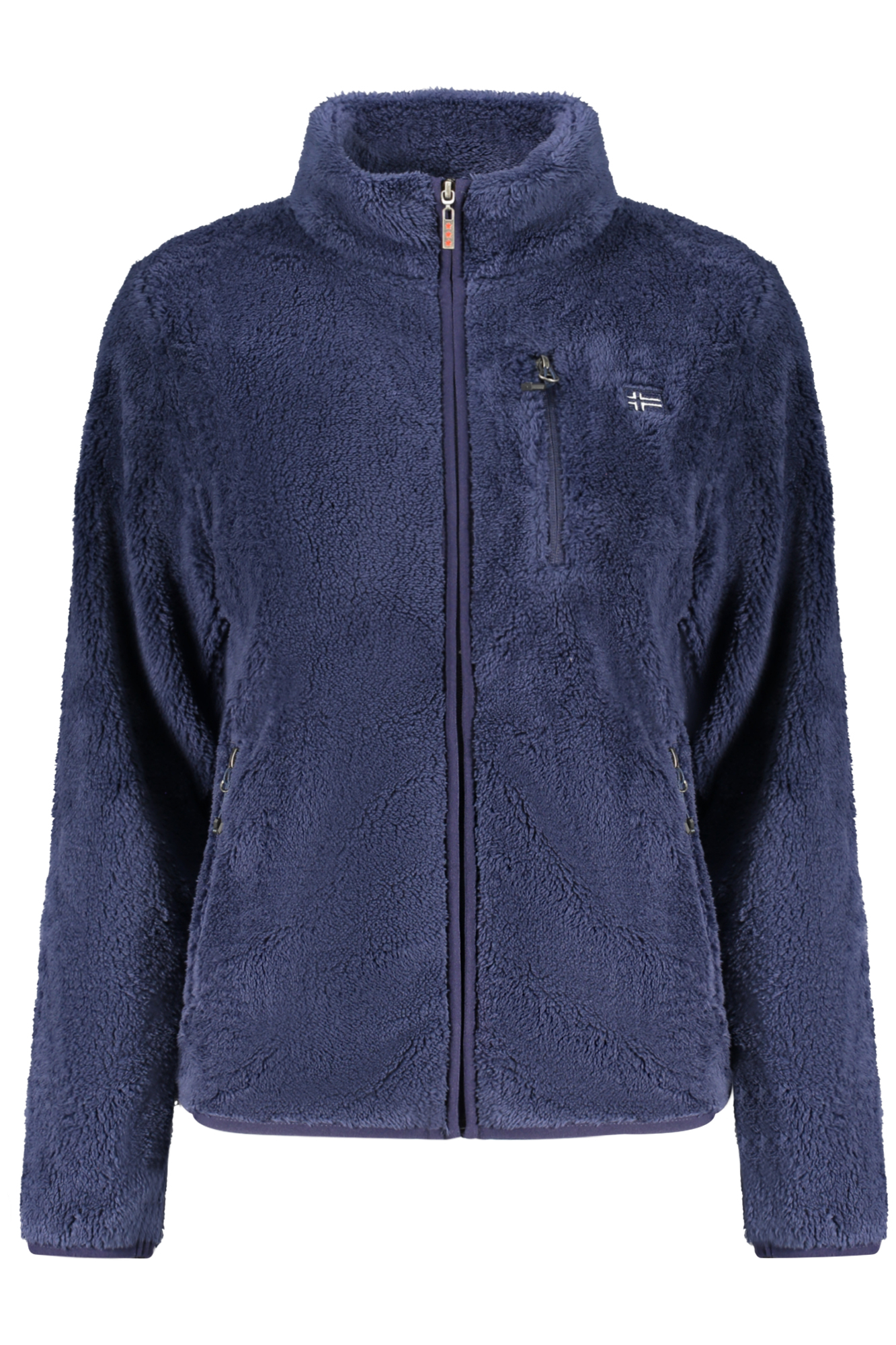 NORWAY 1963 WOMEN'S BLUE ZIP-UP SWEATSHIRT