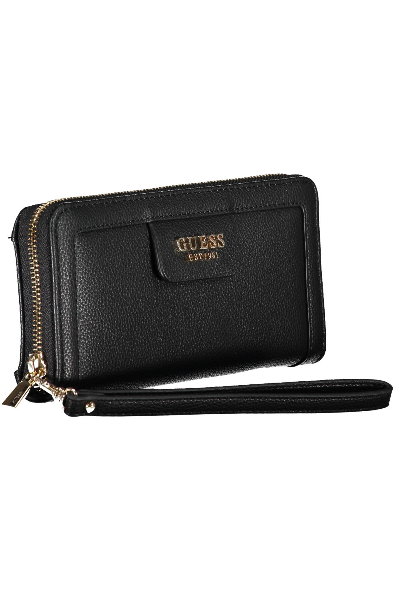 GUESS JEANS WOMEN&#039;S WALLET BLACK