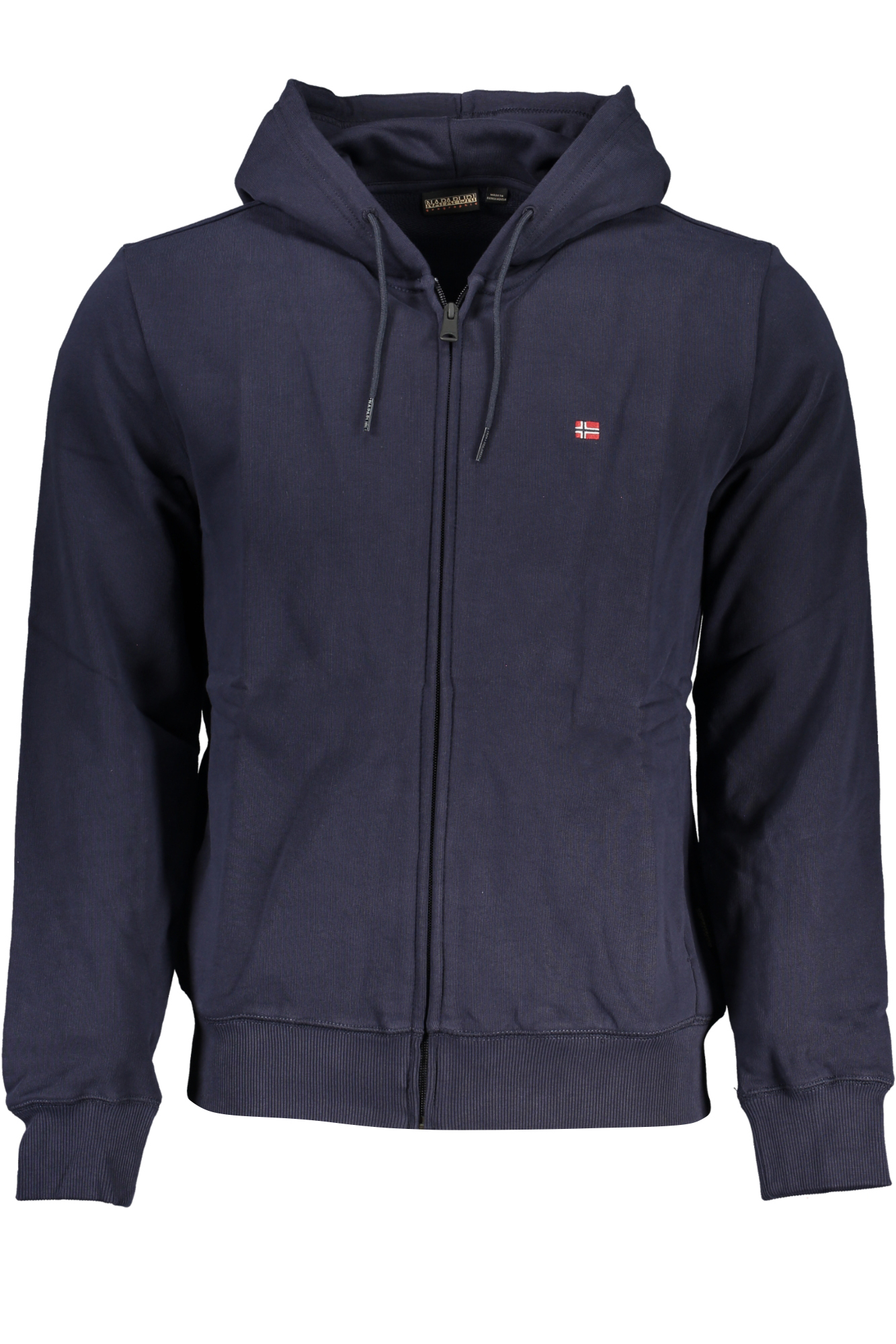 NAPAPIJRI MEN&#039;S BLUE ZIP SWEATSHIRT