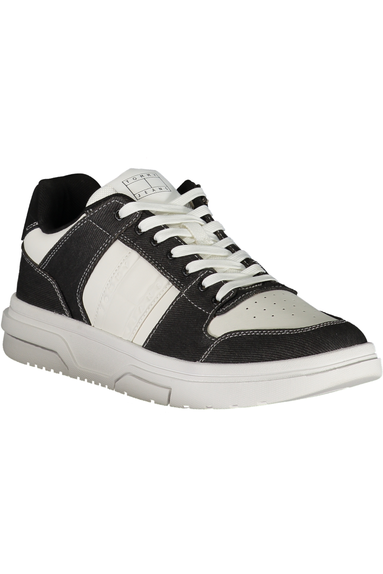 TOMMY HILFIGER BLACK MEN'S SPORTS SHOES