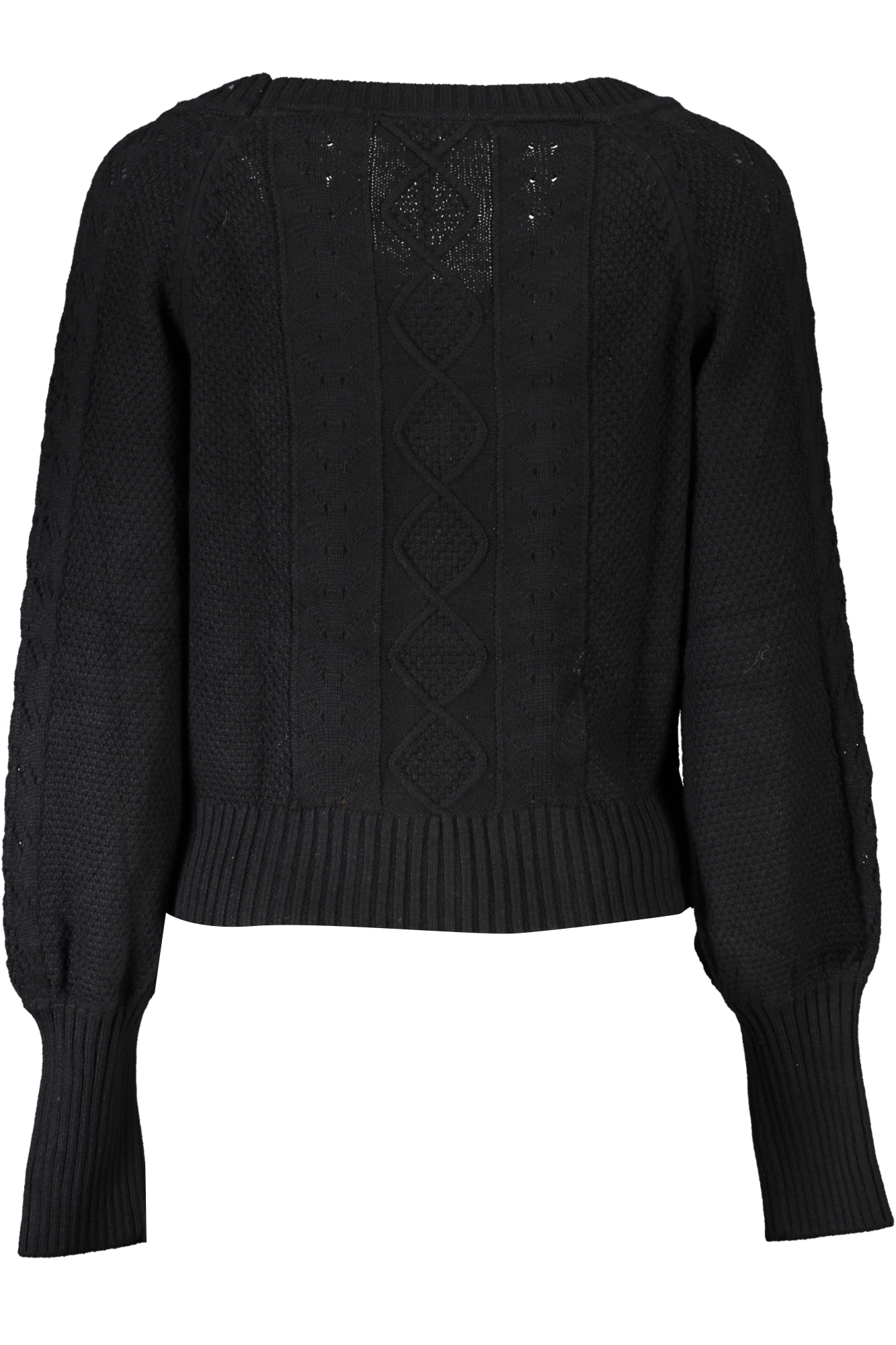 GUESS JEANS WOMEN'S CARDIGAN BLACK