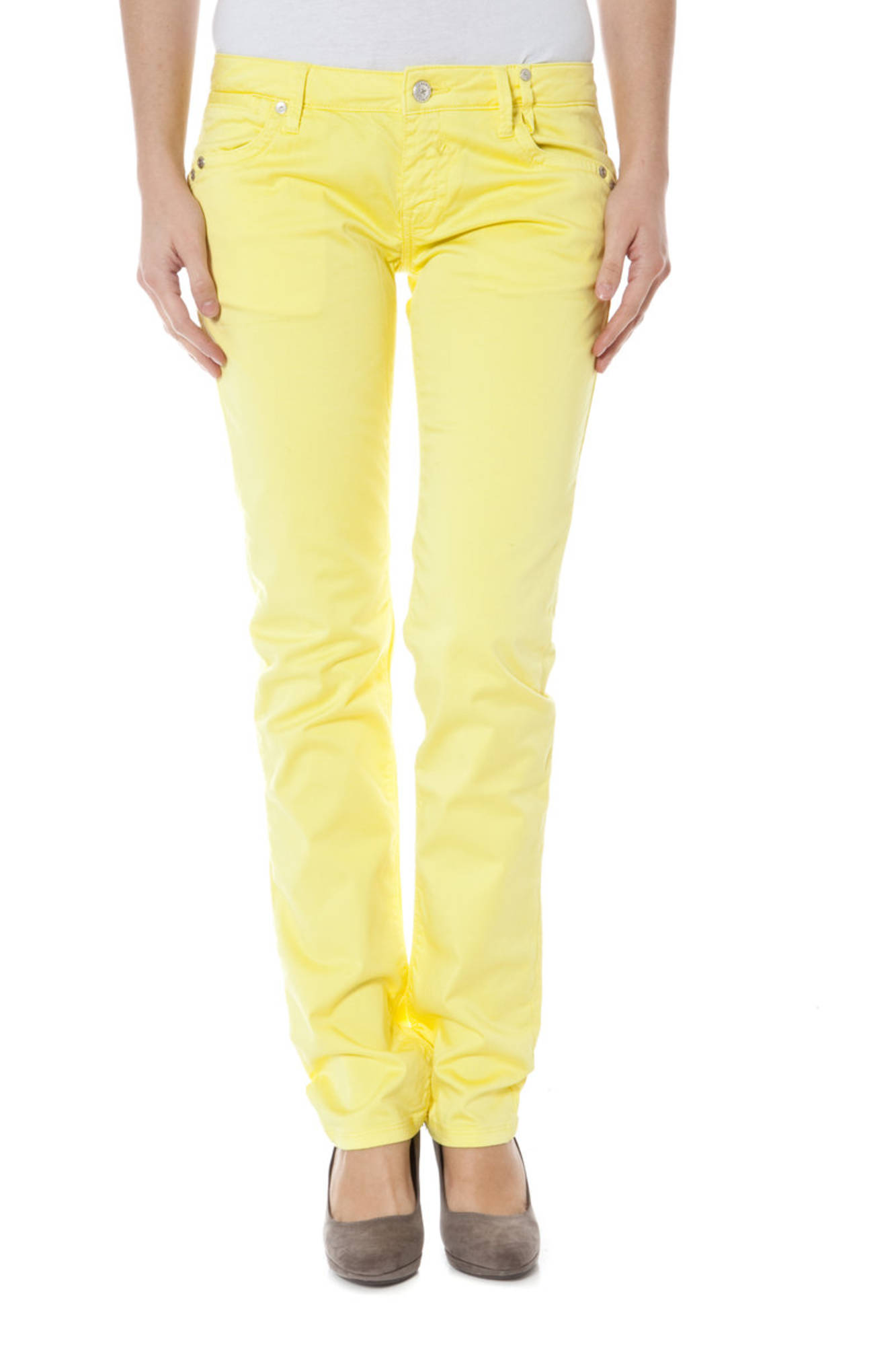 ZUELEMENTS YELLOW WOMAN TROUSERS
