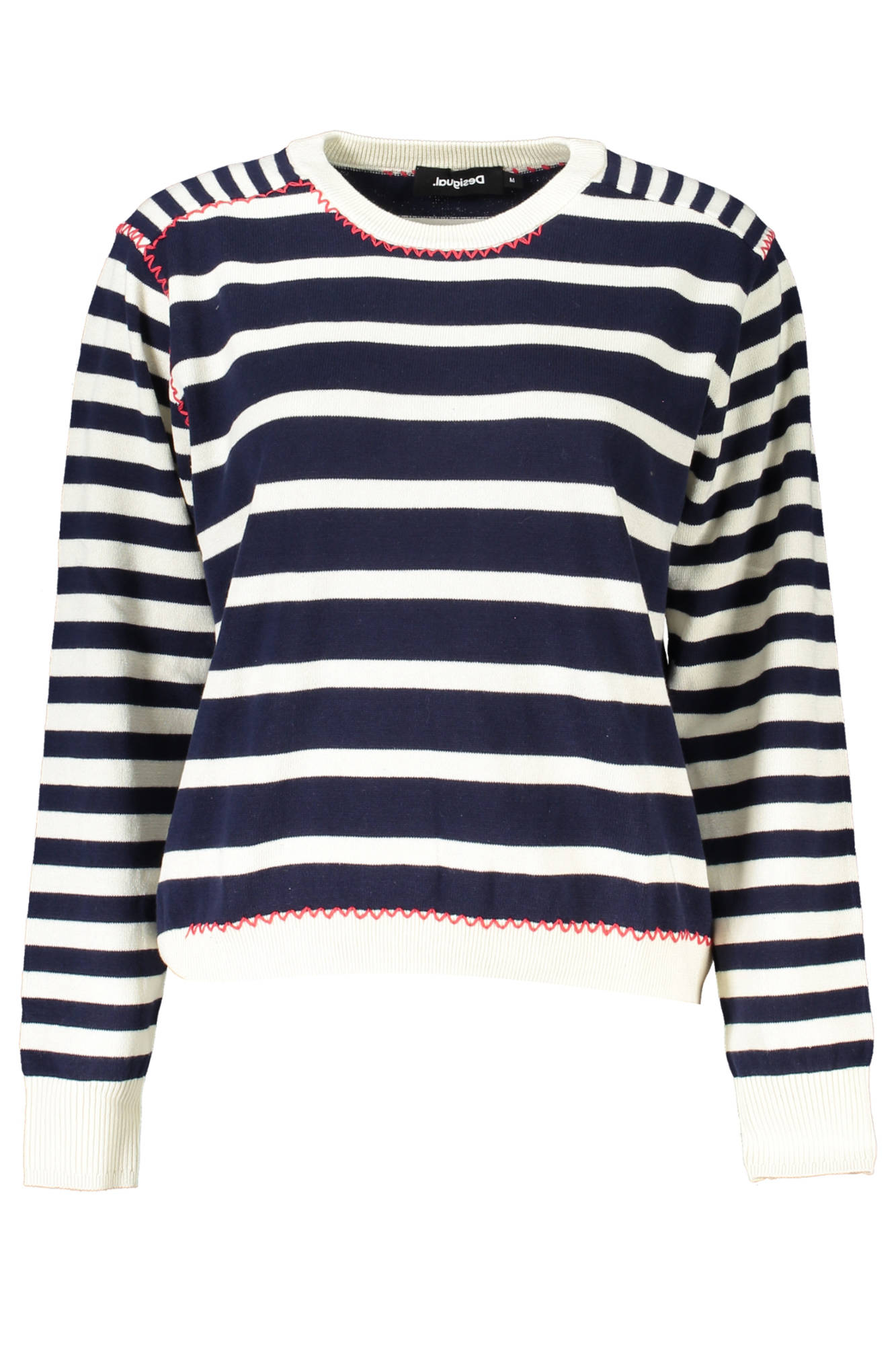 DESIGUAL WOMEN&#039;S BLUE SWEATER