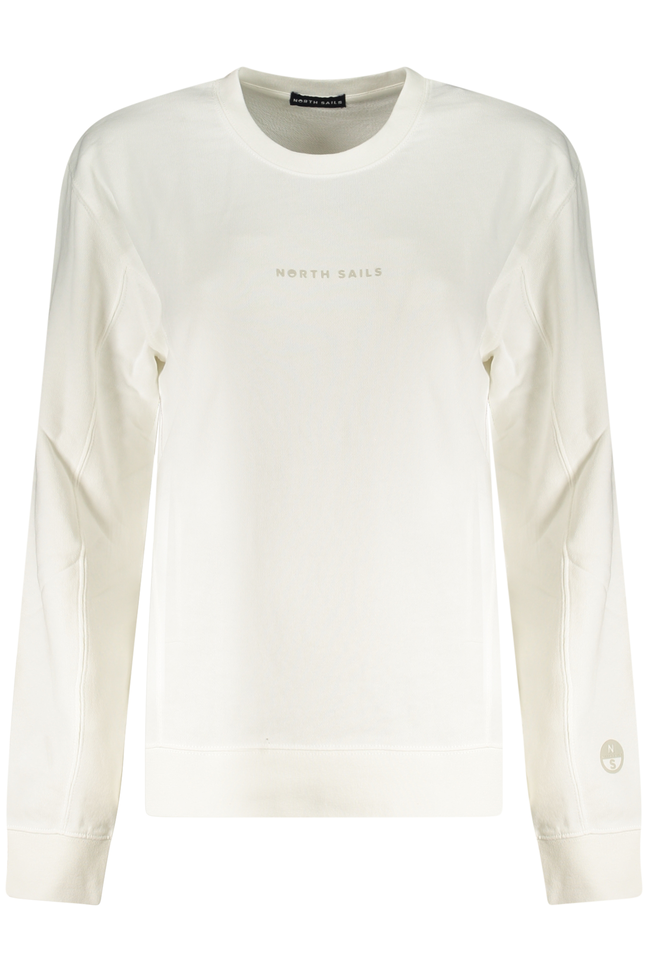 NORTH SAILS WOMENS ZIP-UP SWEATSHIRT WHITE
