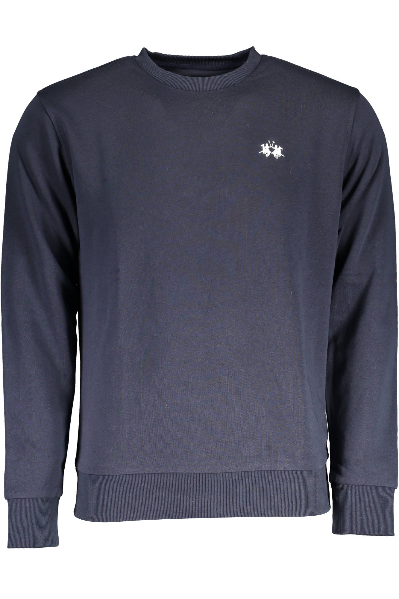 LA MARTINA BLUE MEN&#039;S SWEATSHIRT WITHOUT ZIP