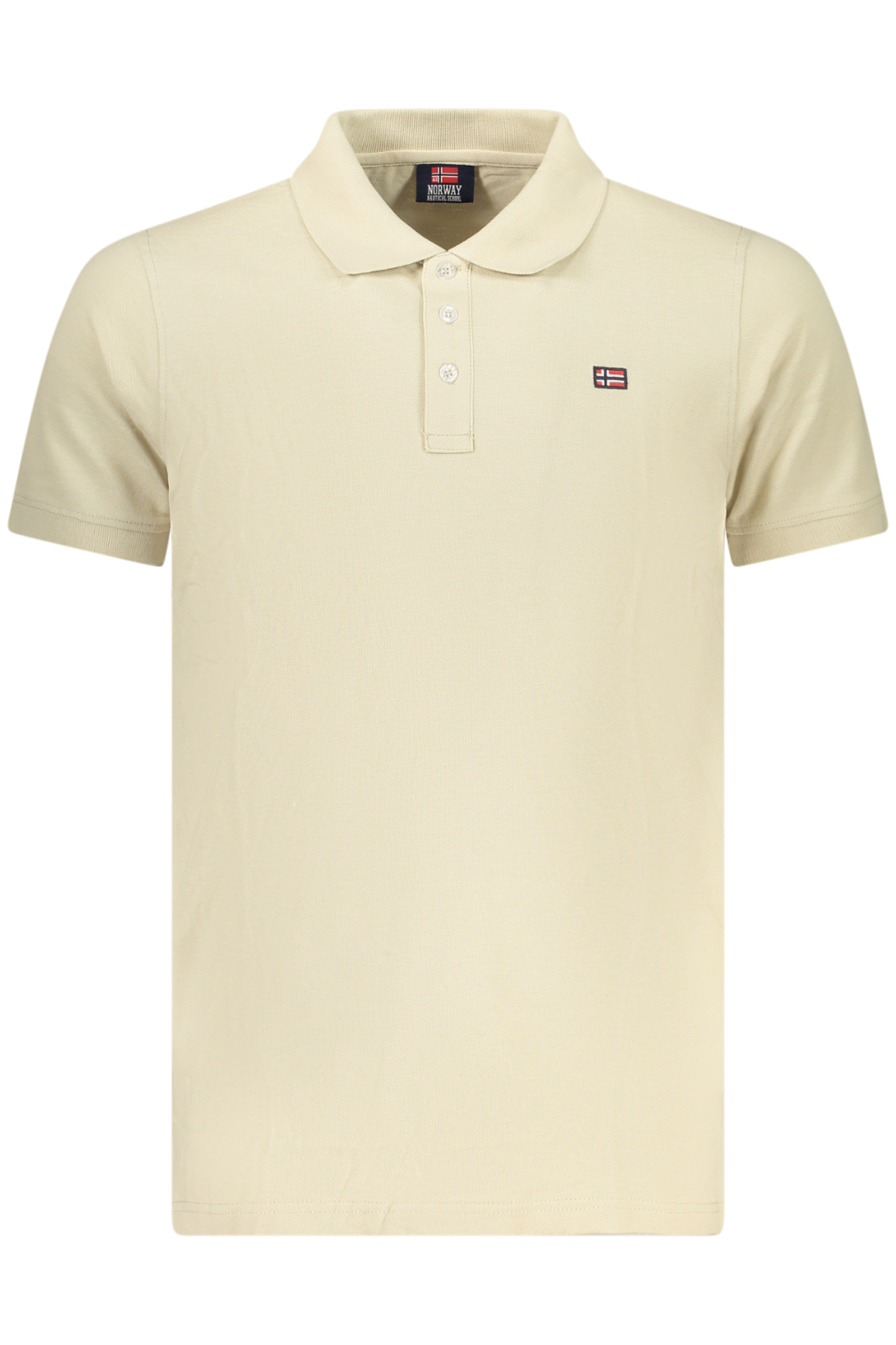 Мъжка поло тениска бежова