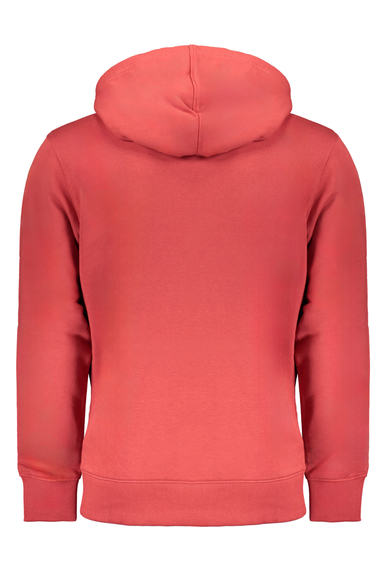 CALVIN KLEIN MEN&#039;S RED ZIP-OUT SWEATSHIRT