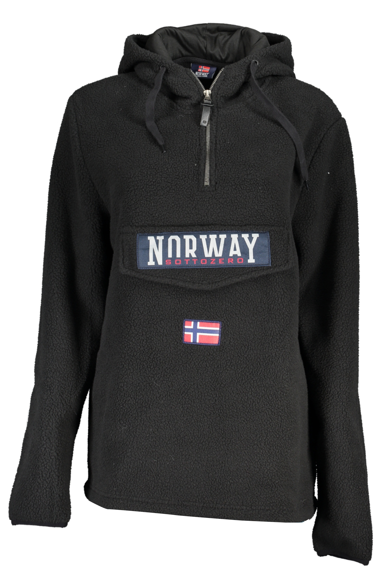 NORWAY 1963 WOMEN&#039;S ZIPLESS SWEATSHIRT BLACK